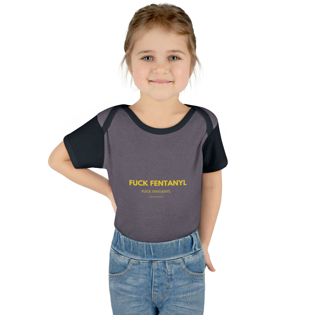 Infant Bodysuit — "F*** Fentanyl" Protest Baby Onesie