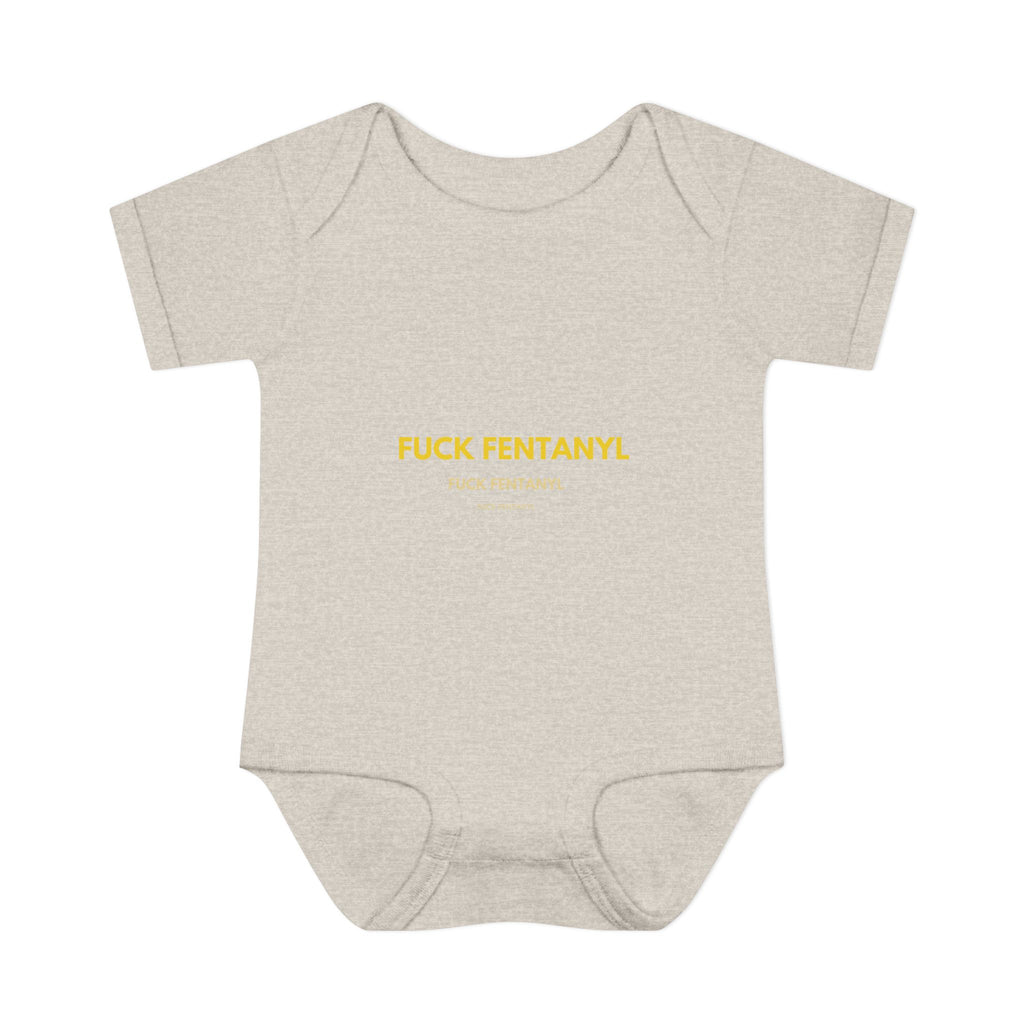 Infant Bodysuit — "F*** Fentanyl" Protest Baby Onesie