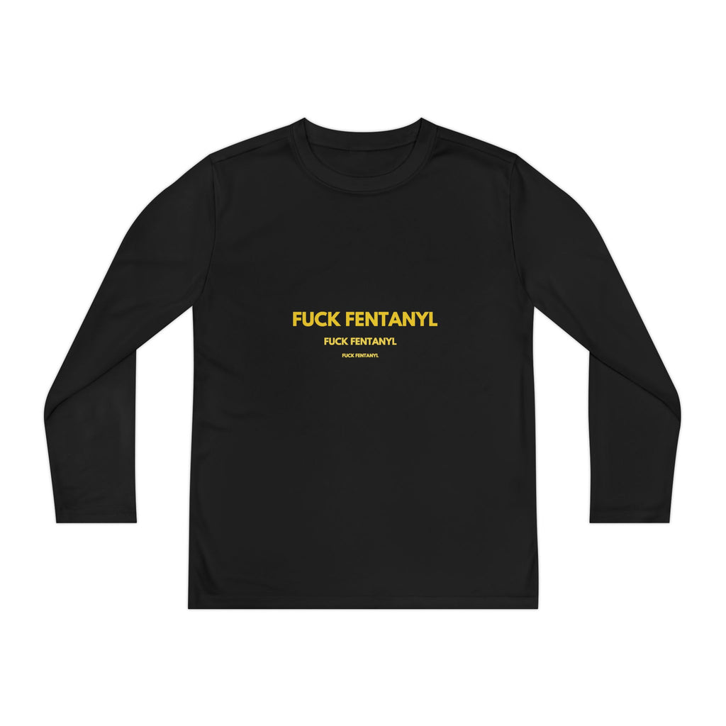 Youth Long Sleeve Tee — “F*** Fentanyl” Awareness Shirt