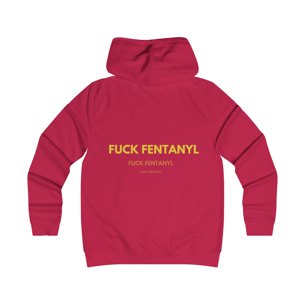 Anti-Fentanyl Statement Hoodie — "FUCK FENTANYL" Protest Sweatshirt