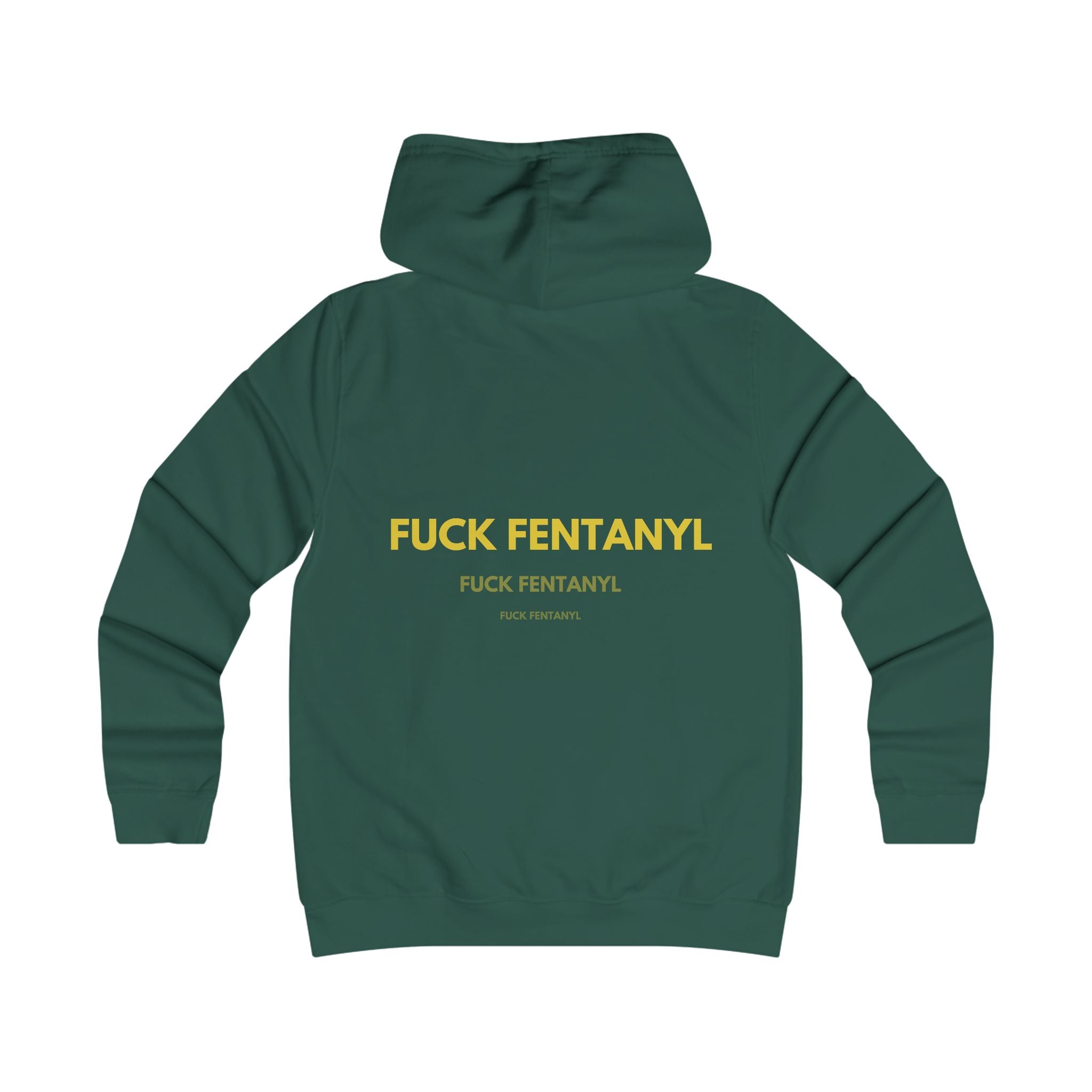 Anti-Fentanyl Statement Hoodie — "FUCK FENTANYL" Protest Sweatshirt