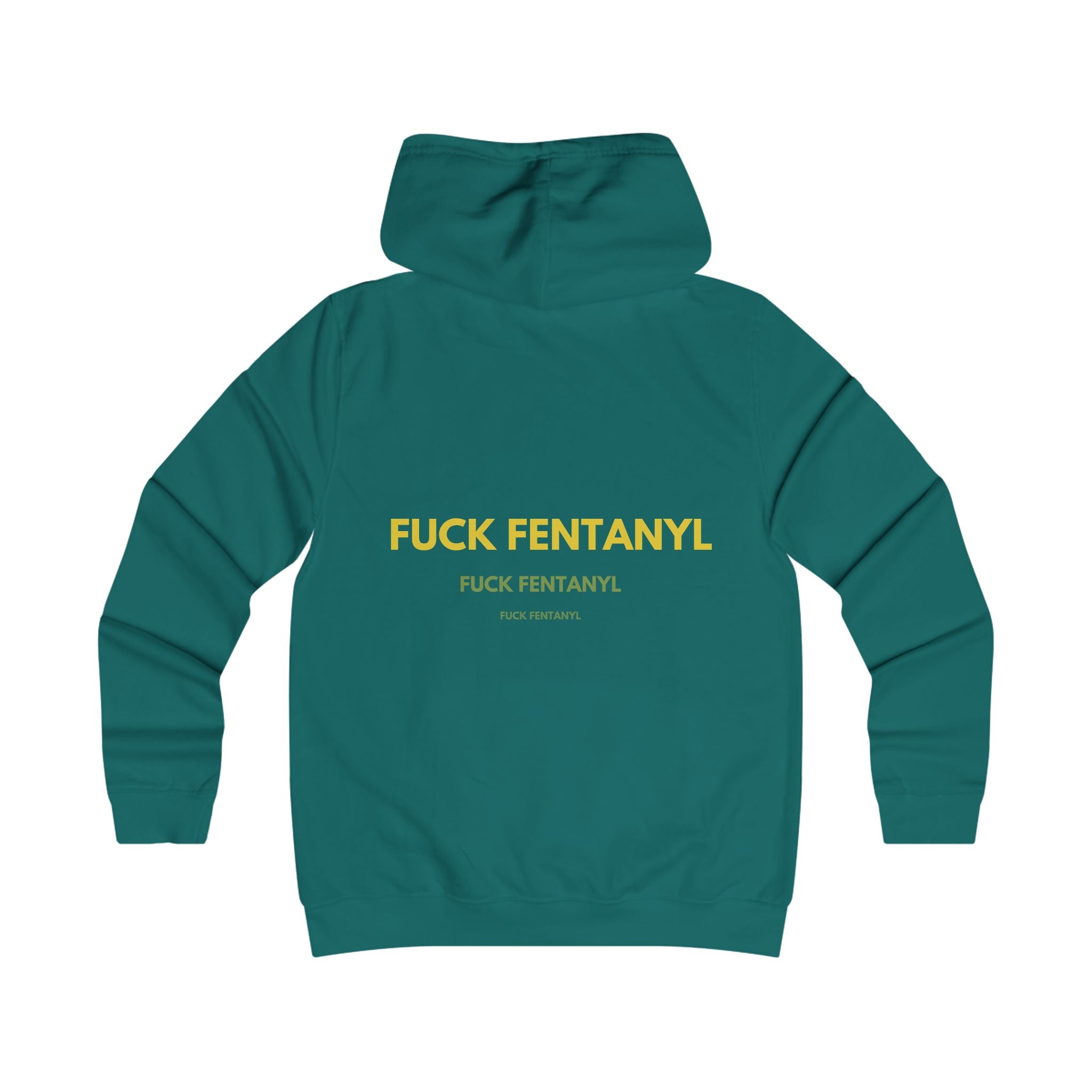 Anti-Fentanyl Statement Hoodie — "FUCK FENTANYL" Protest Sweatshirt