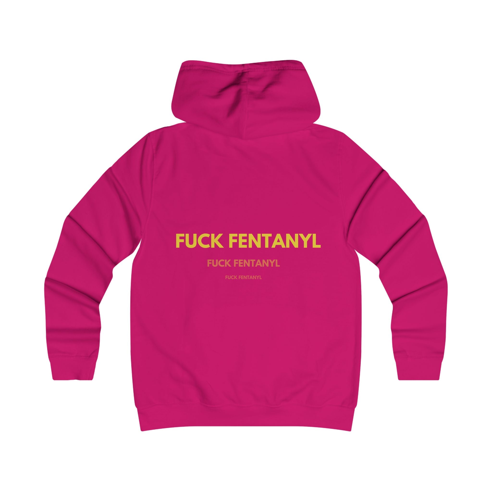 Anti-Fentanyl Statement Hoodie — "FUCK FENTANYL" Protest Sweatshirt