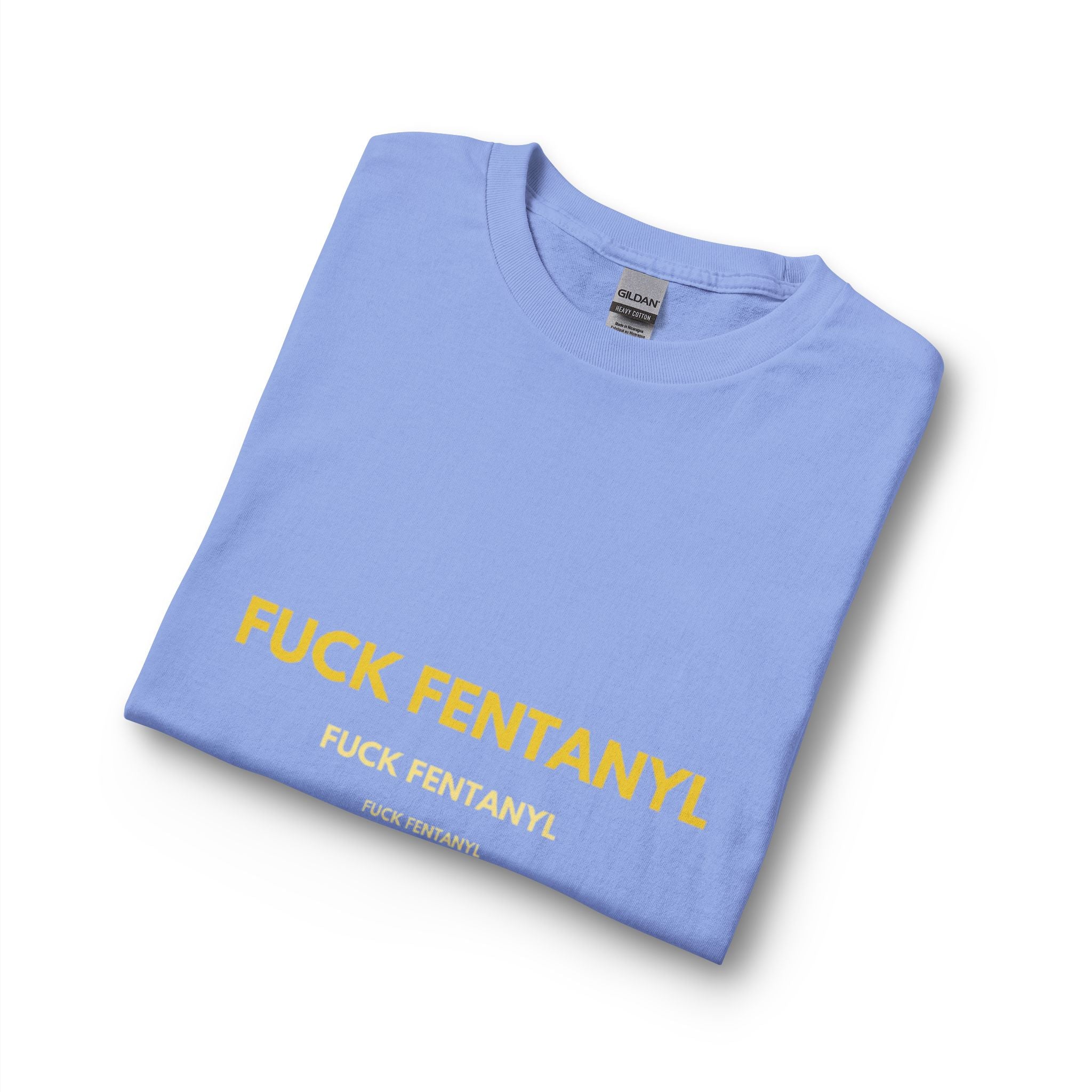 FUCK FENTANYL Long Sleeve Tee — Anti-Fentanyl Awareness Shirt