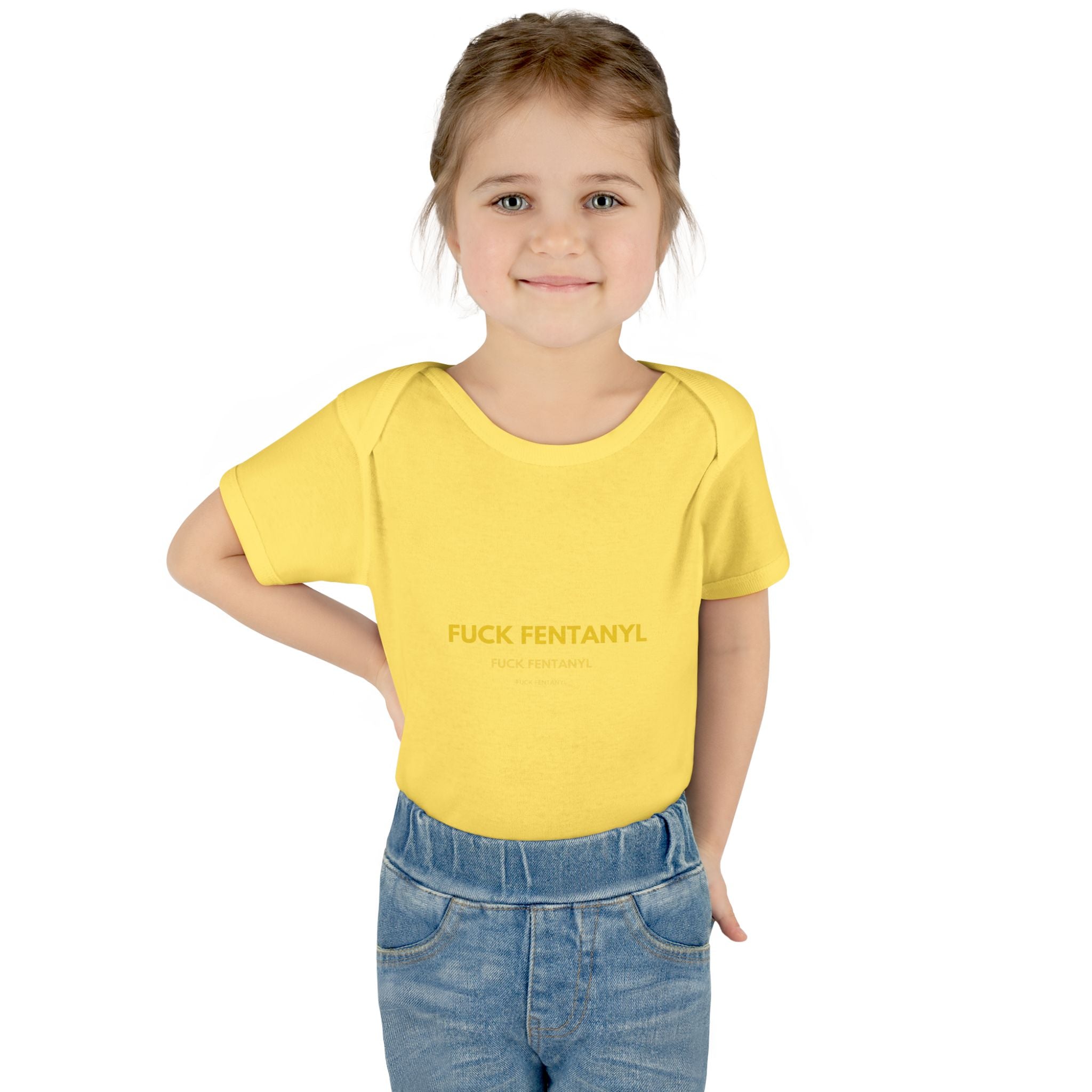 Infant Bodysuit — "F*** Fentanyl" Protest Baby Onesie