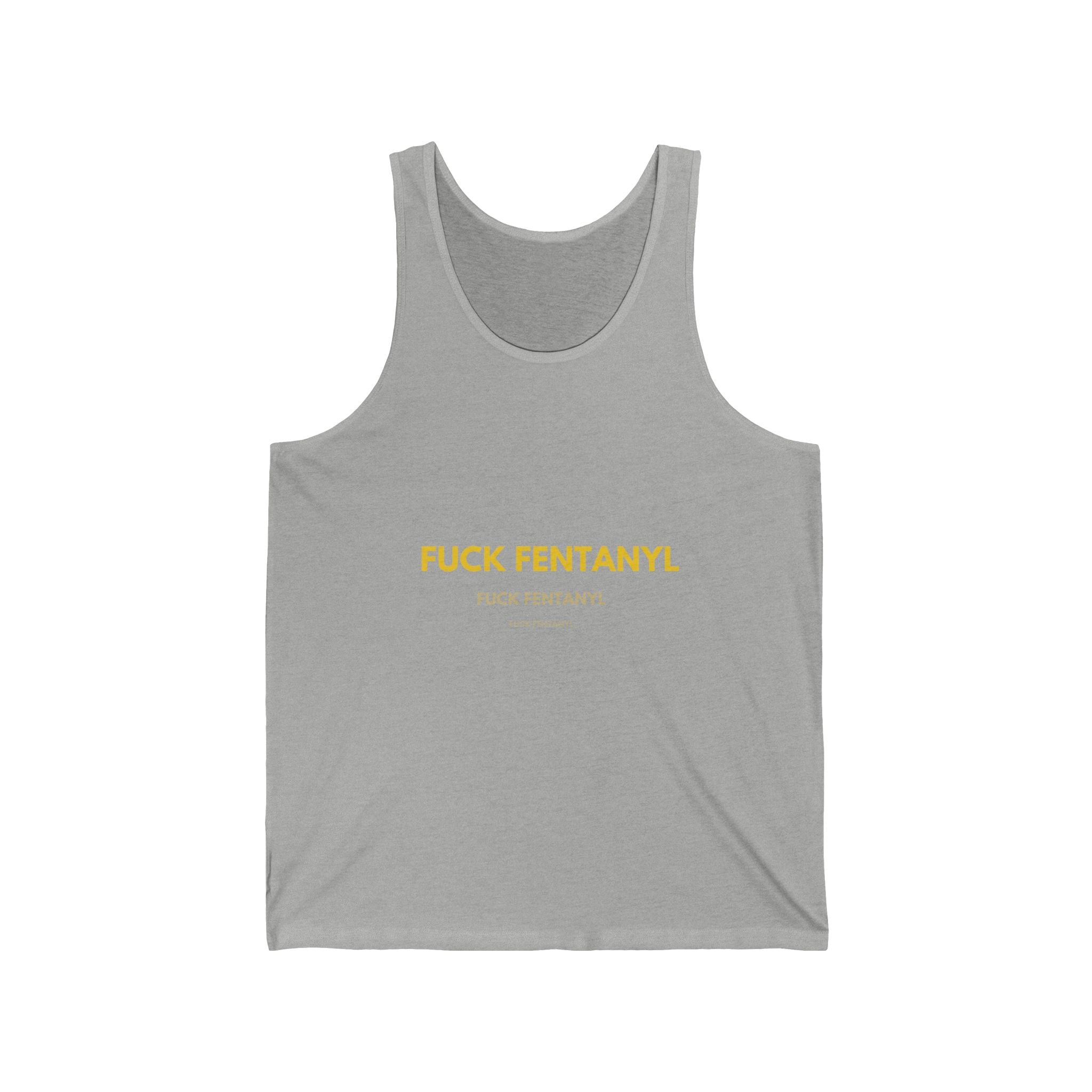 Tank Top — "FUCK FENTANYL" Awareness Graphic