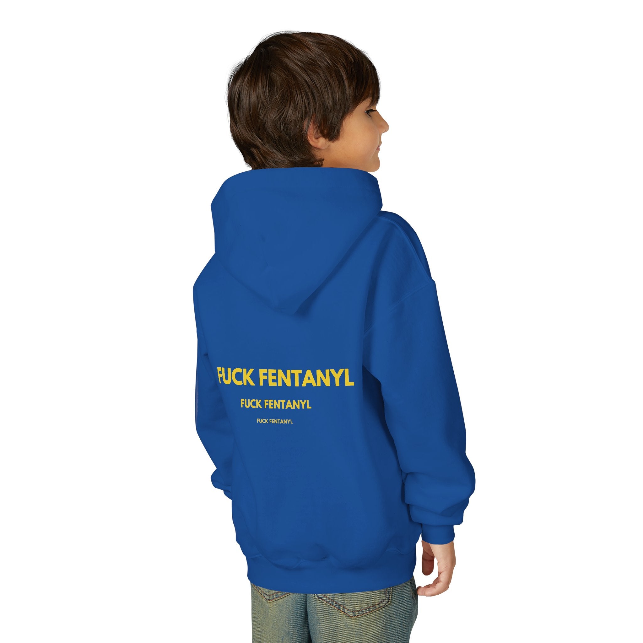 Youth Hoodie — "Fuck Fentanyl" Awareness Pullover