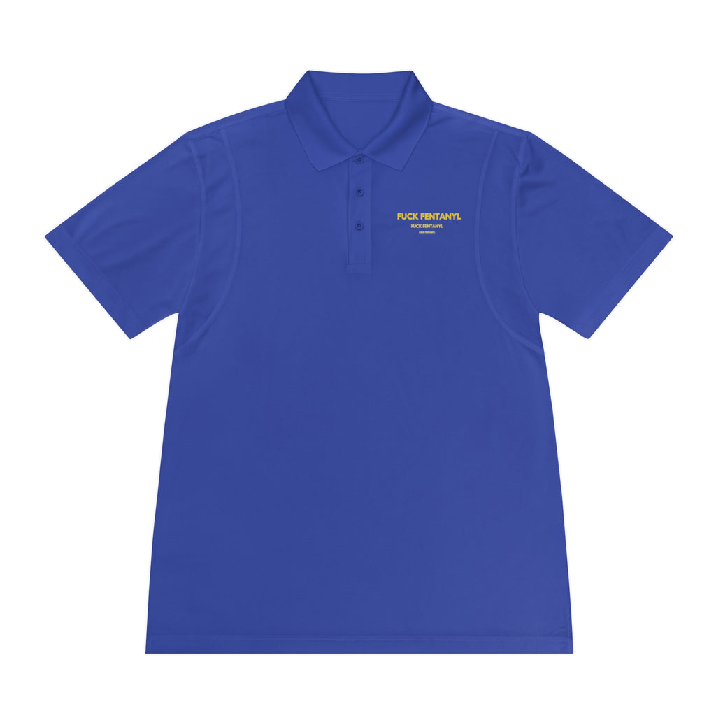 Men's Sport Polo — Minimal 'Peak Potential' Performance Shirt