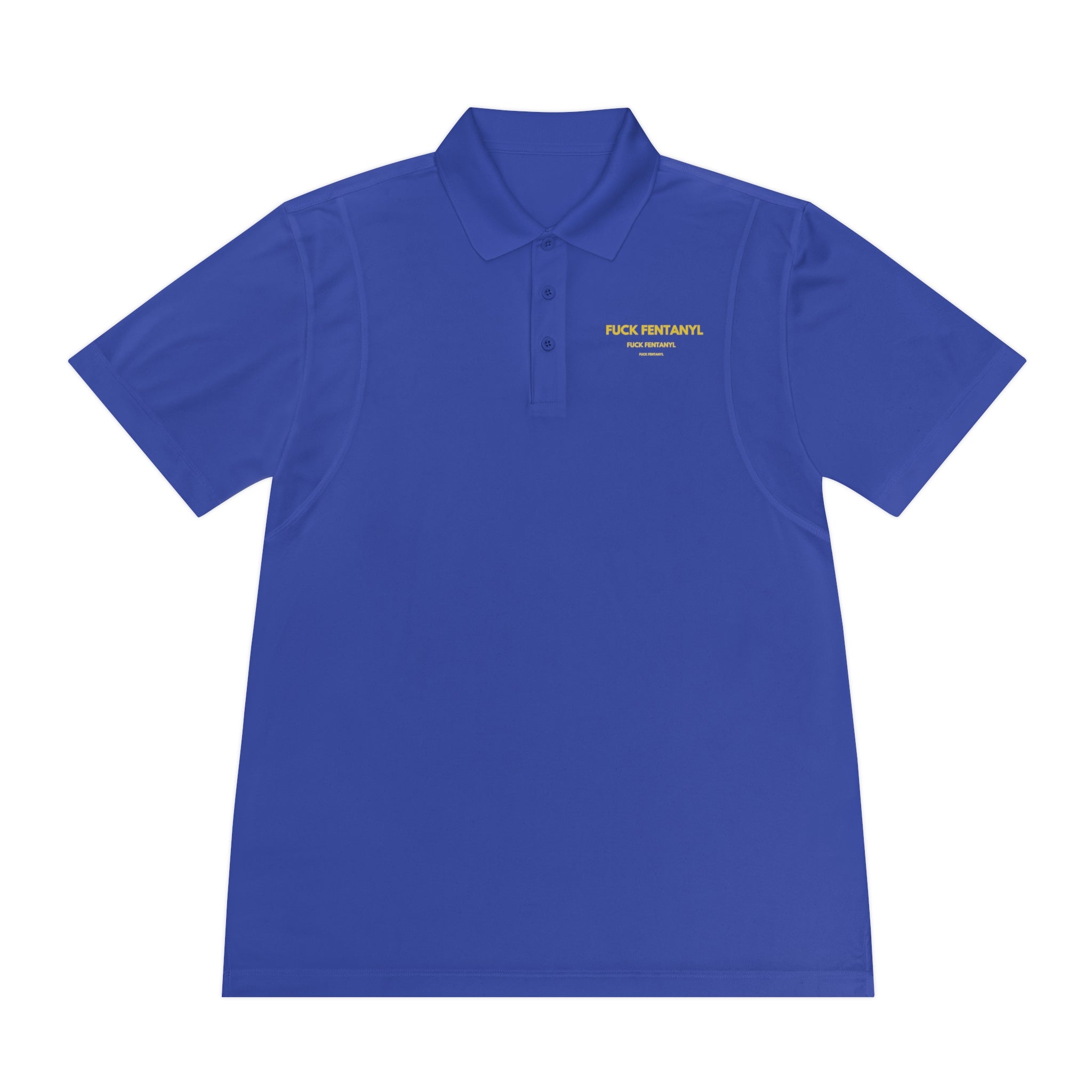 Men's Sport Polo — Minimal 'Peak Potential' Performance Shirt