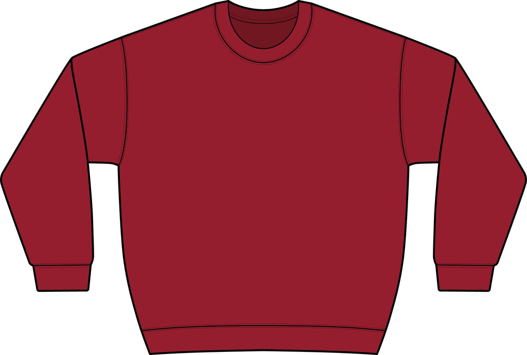Graphic Crewneck Sweatshirt — “FUCK FENTANYL” Blue Text Awareness Pullover