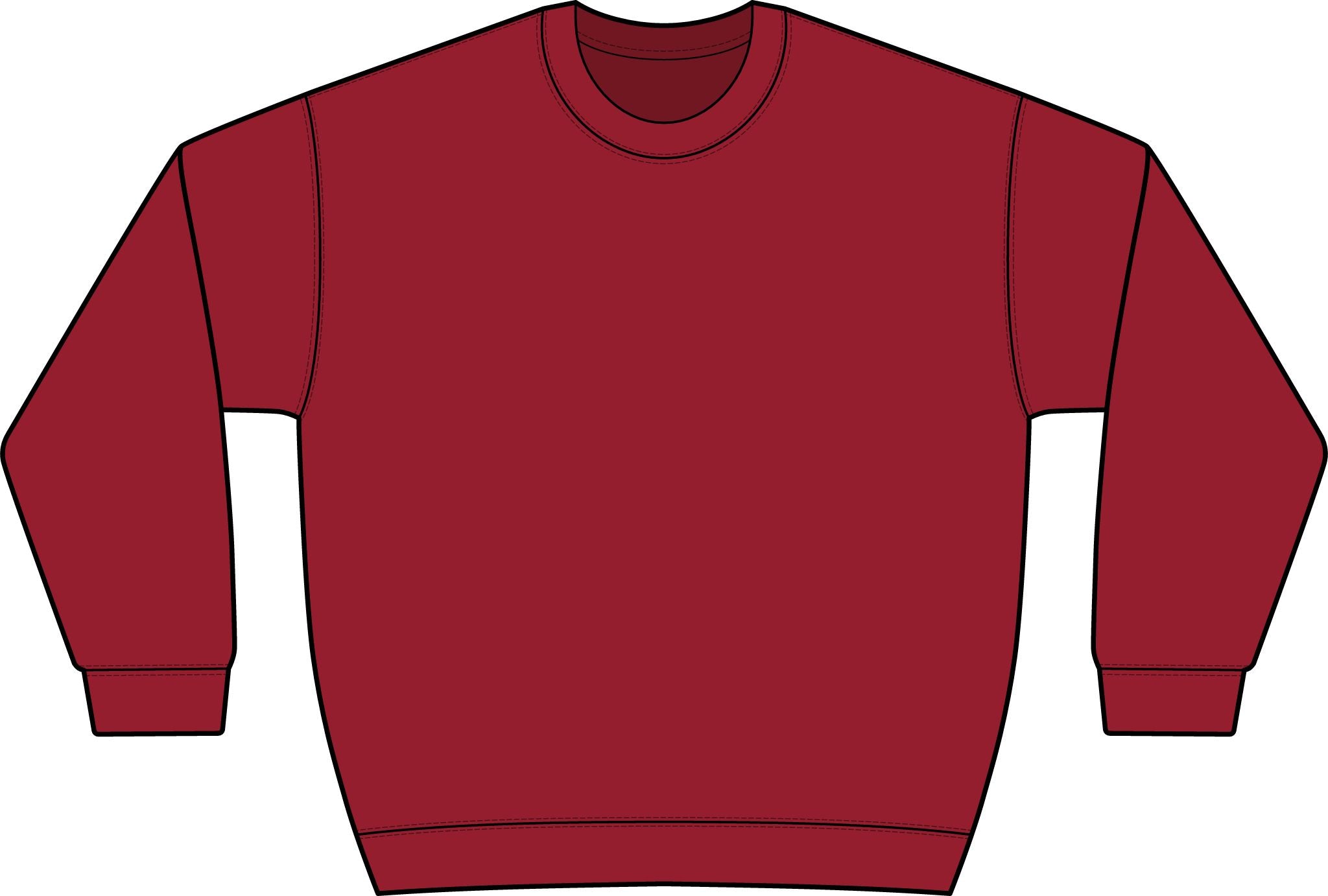 Graphic Crewneck Sweatshirt — “FUCK FENTANYL” Blue Text Awareness Pullover
