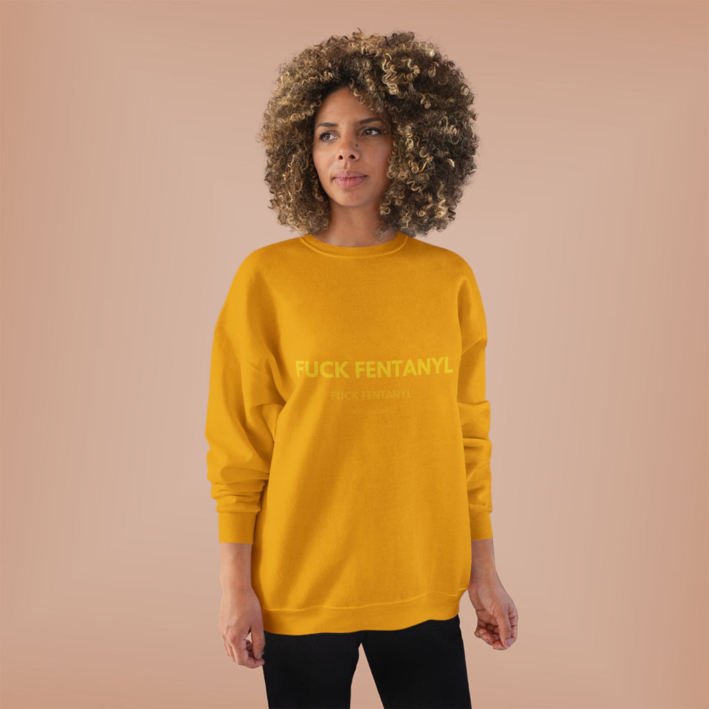 Fuck Fentanyl Crewneck Sweatshirt — Anti-Fentanyl Awareness Sweatshirt