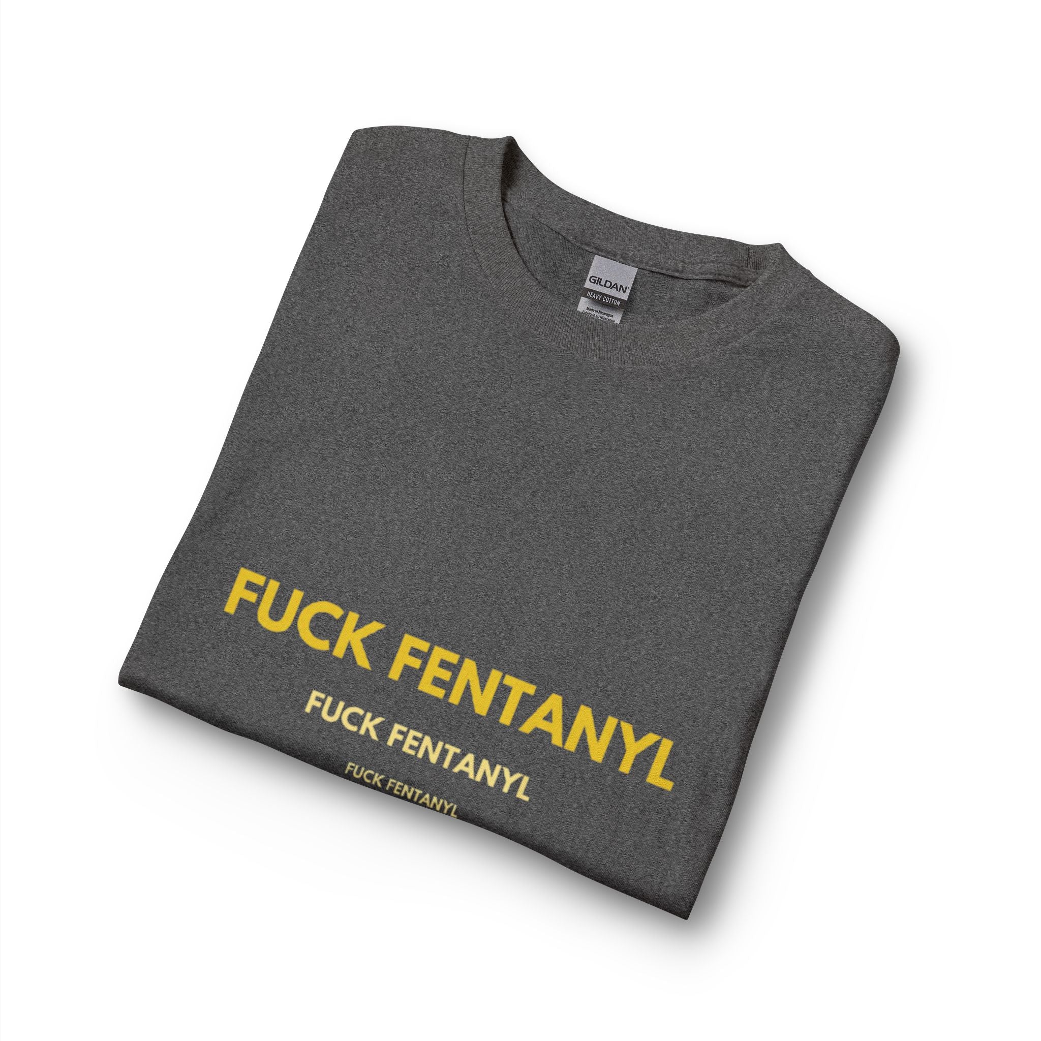 FUCK FENTANYL Long Sleeve Tee — Anti-Fentanyl Awareness Shirt