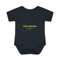 Infant Bodysuit — "F*** Fentanyl" Protest Baby Onesie