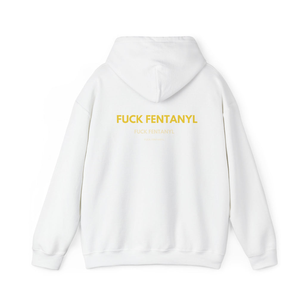 Statement Hoodie — "FUCK FENTANYL" Back Graphic Awareness Pullover