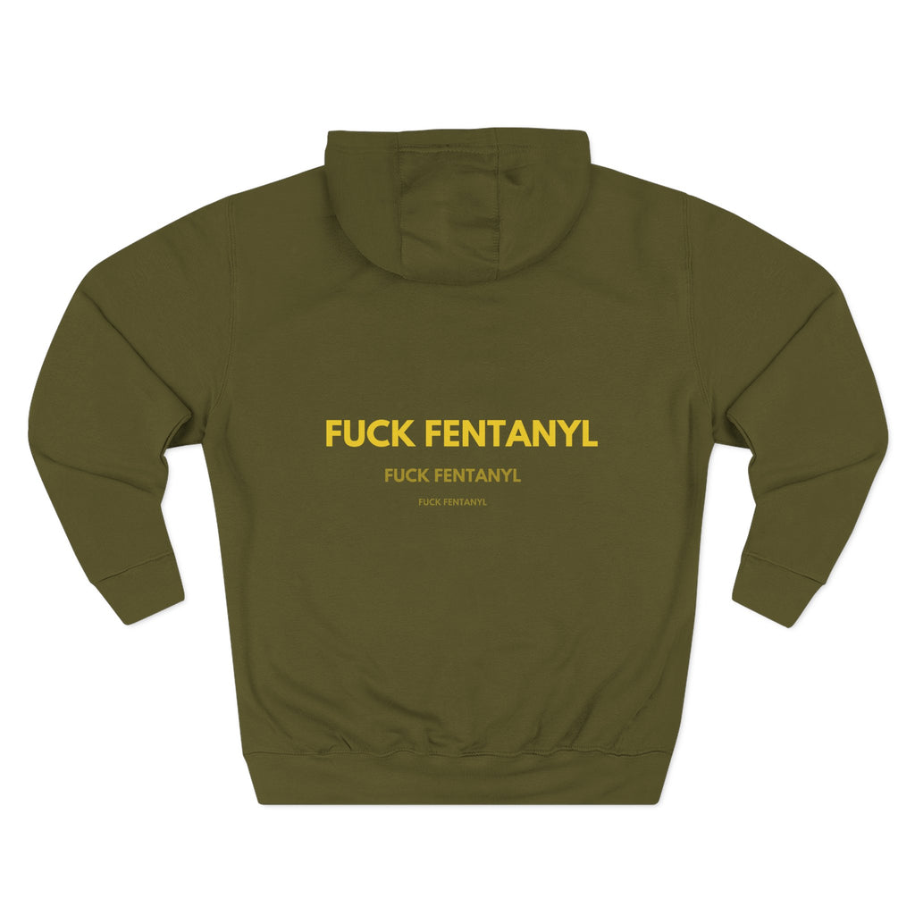 Fuck Fentanyl Hoodie — Anti-Drug Awareness Fleece Pullover