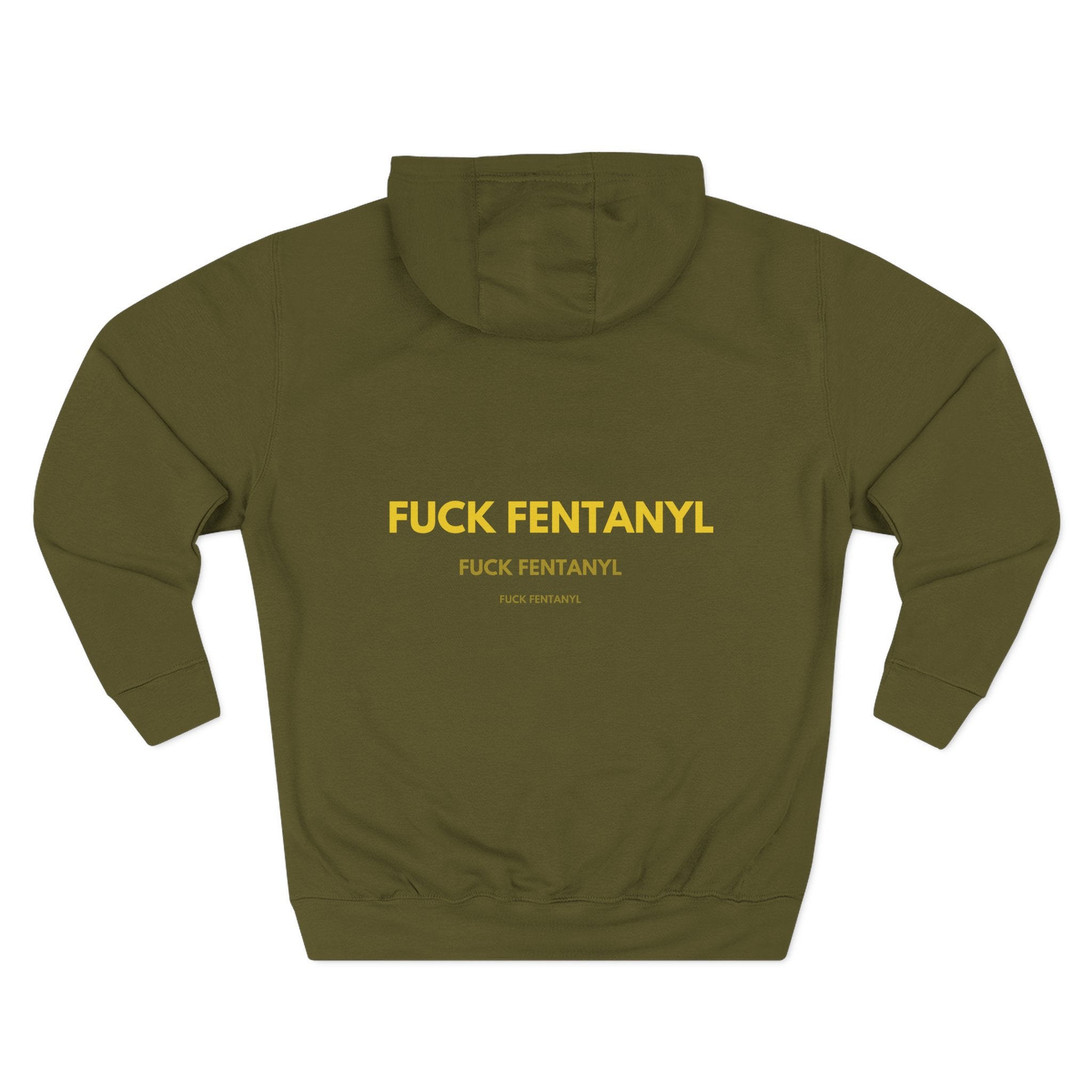 Fuck Fentanyl Hoodie — Anti-Drug Awareness Fleece Pullover