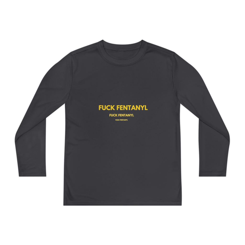 Youth Long Sleeve Tee — "F*** Fentanyl" Awareness Shirt