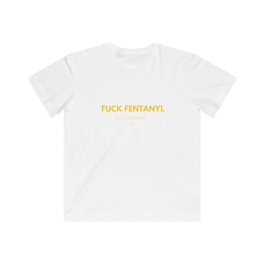 Kids T‑Shirt — "F*** Fentanyl" Awareness Tee