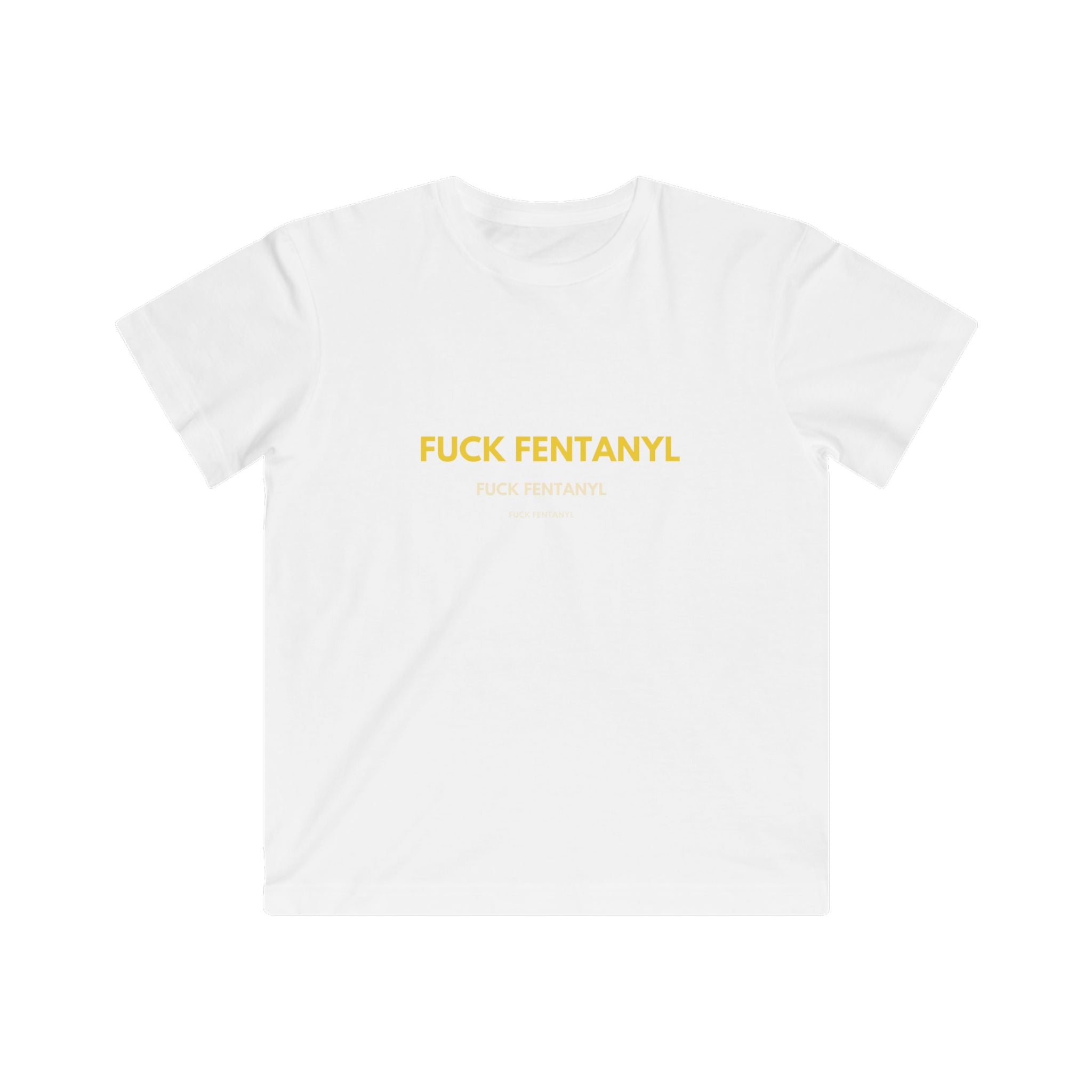 Kids T‑Shirt — "F*** Fentanyl" Awareness Tee