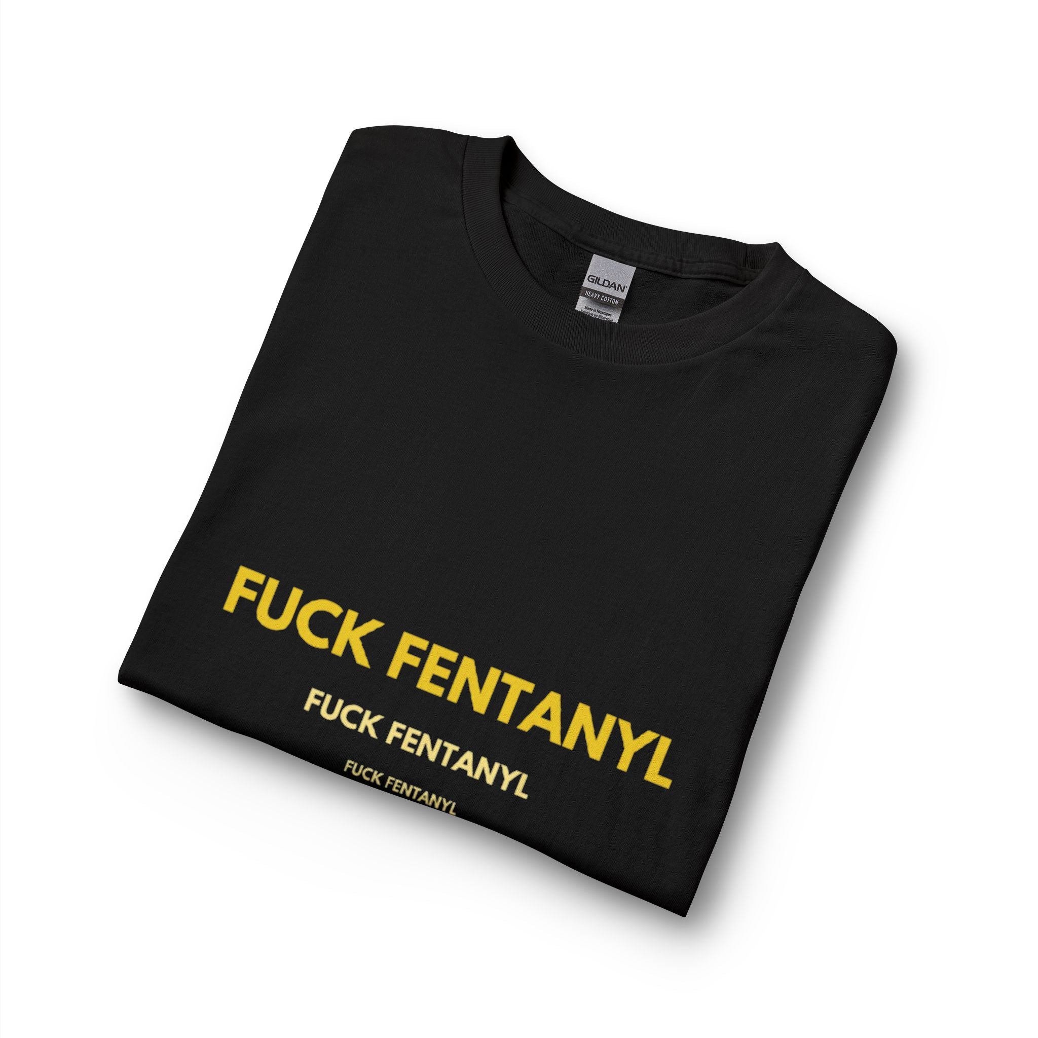 FUCK FENTANYL Long Sleeve Tee — Anti-Fentanyl Awareness Shirt