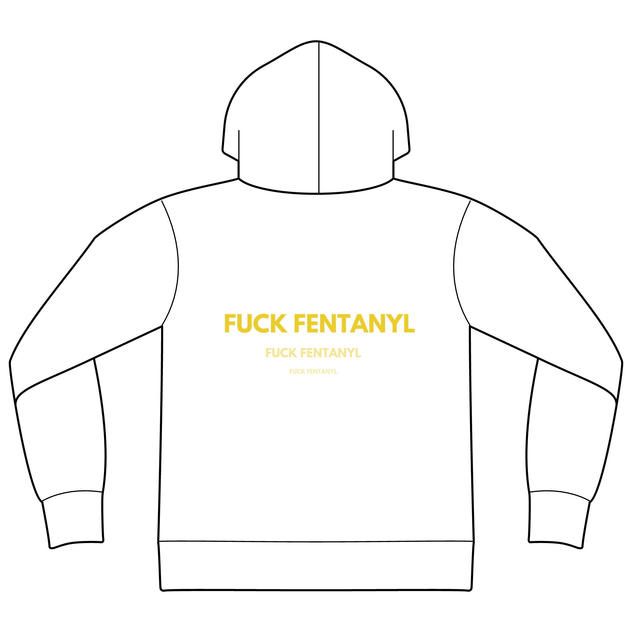Fuck Fentanyl Hoodie — Anti-Drug Awareness Sponge Fleece Pullover