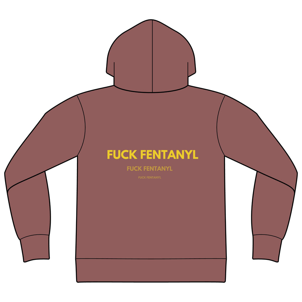 Fuck Fentanyl Hoodie — Anti-Drug Awareness Sponge Fleece Pullover