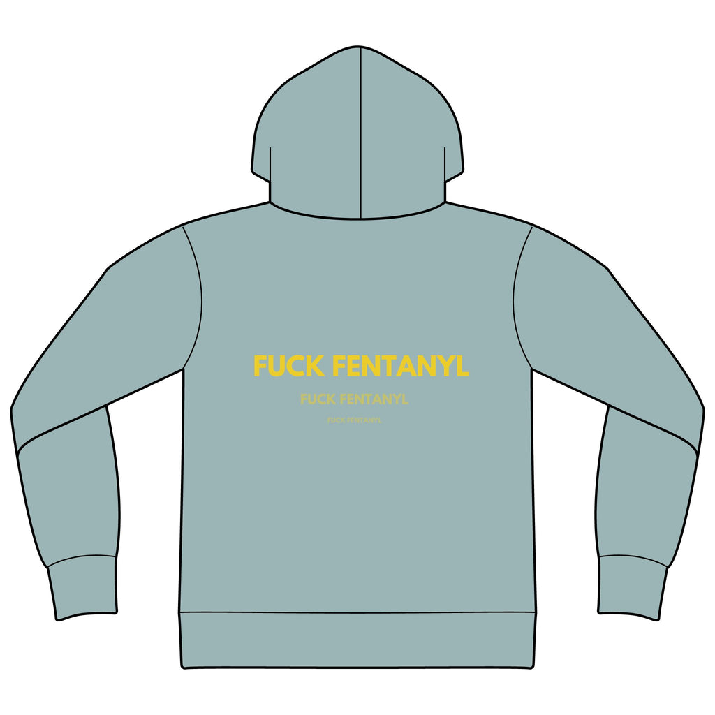 Fuck Fentanyl Hoodie — Anti-Drug Awareness Sponge Fleece Pullover