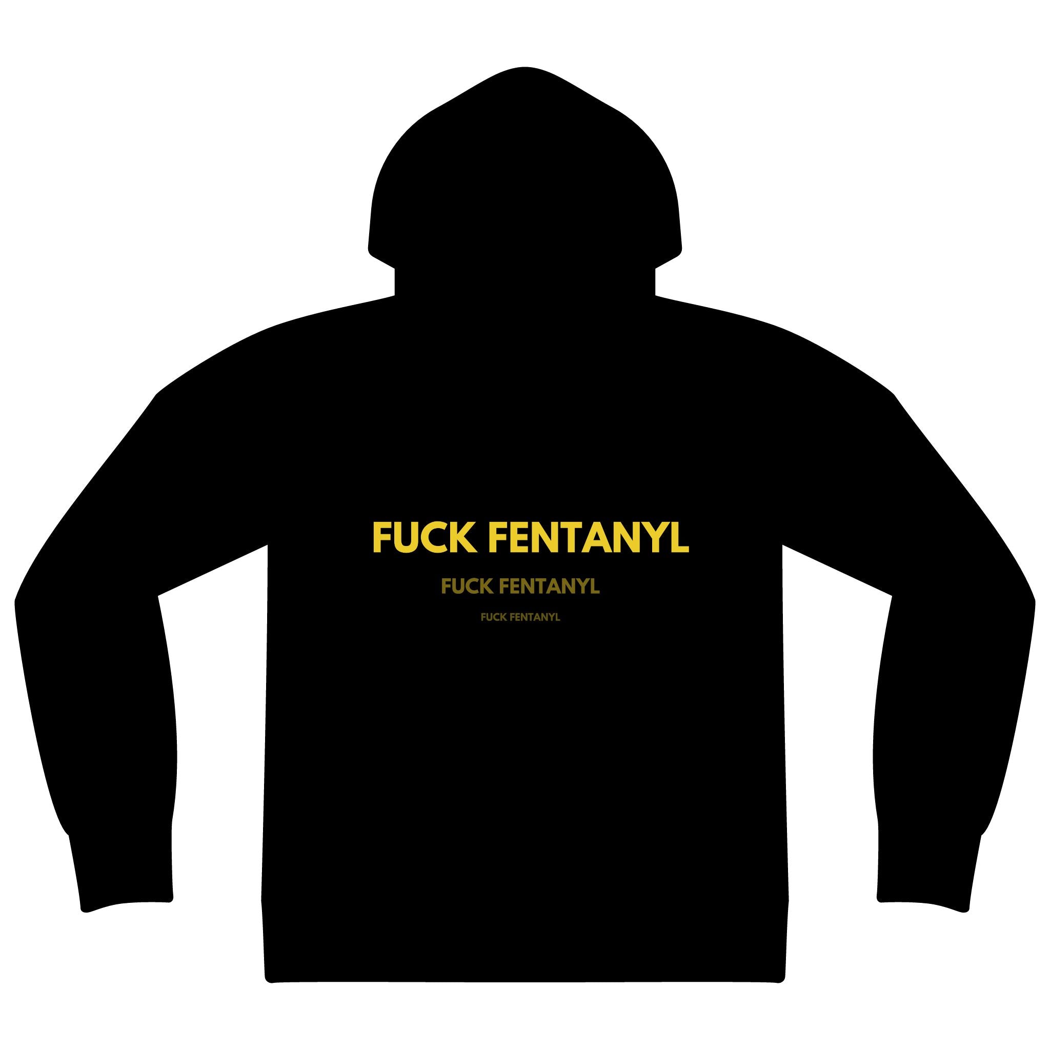 Fuck Fentanyl Hoodie — Anti-Drug Awareness Sponge Fleece Pullover