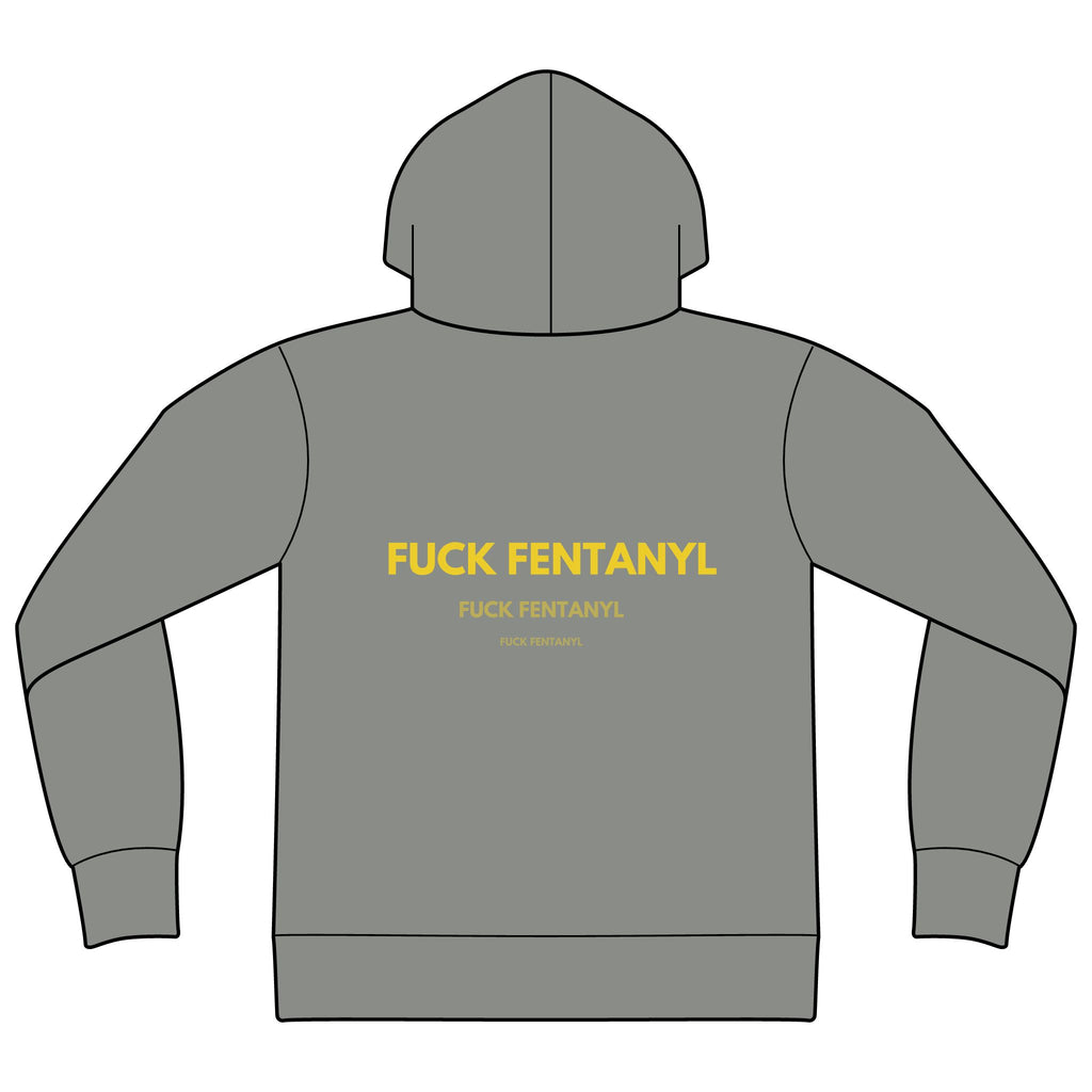 Fuck Fentanyl Hoodie — Anti-Drug Awareness Sponge Fleece Pullover