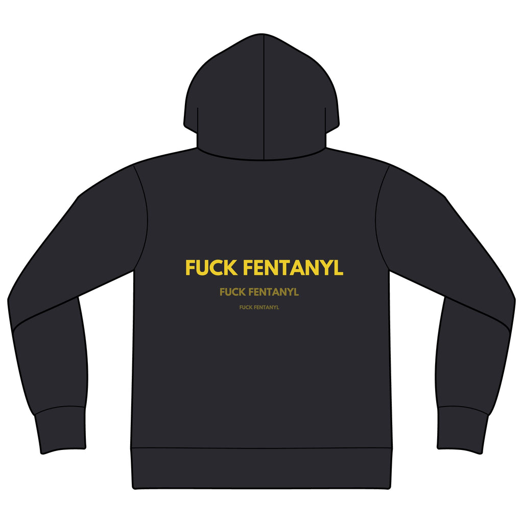 Fuck Fentanyl Hoodie — Anti-Drug Awareness Sponge Fleece Pullover