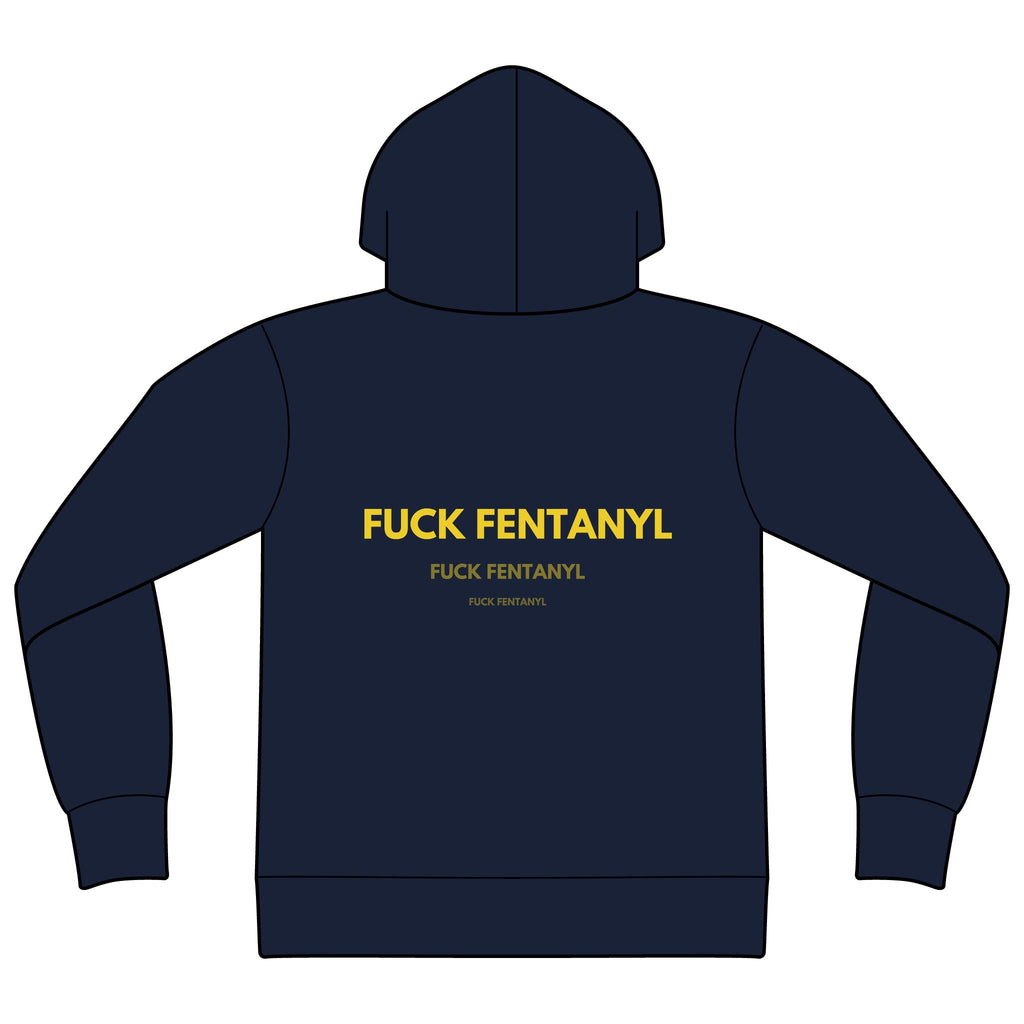 Fuck Fentanyl Hoodie — Anti-Drug Awareness Sponge Fleece Pullover