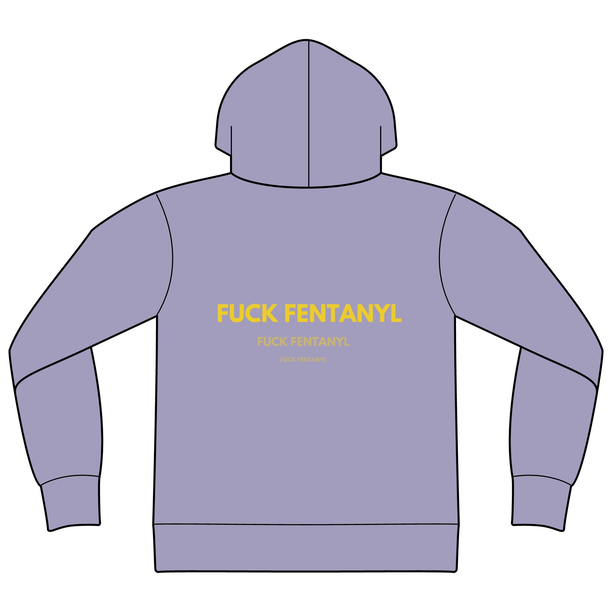 Fuck Fentanyl Hoodie — Anti-Drug Awareness Sponge Fleece Pullover
