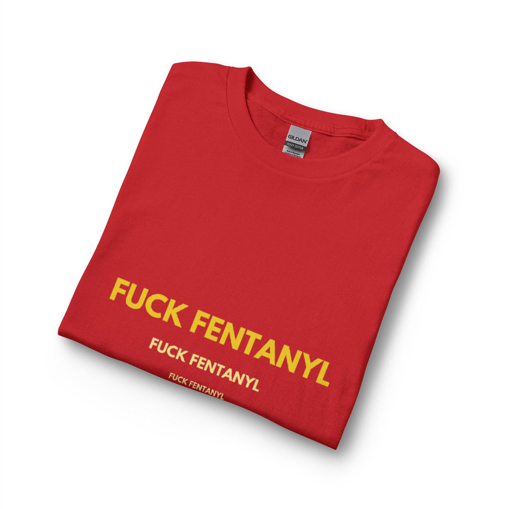 FUCK FENTANYL Long Sleeve Tee — Anti-Fentanyl Awareness Shirt