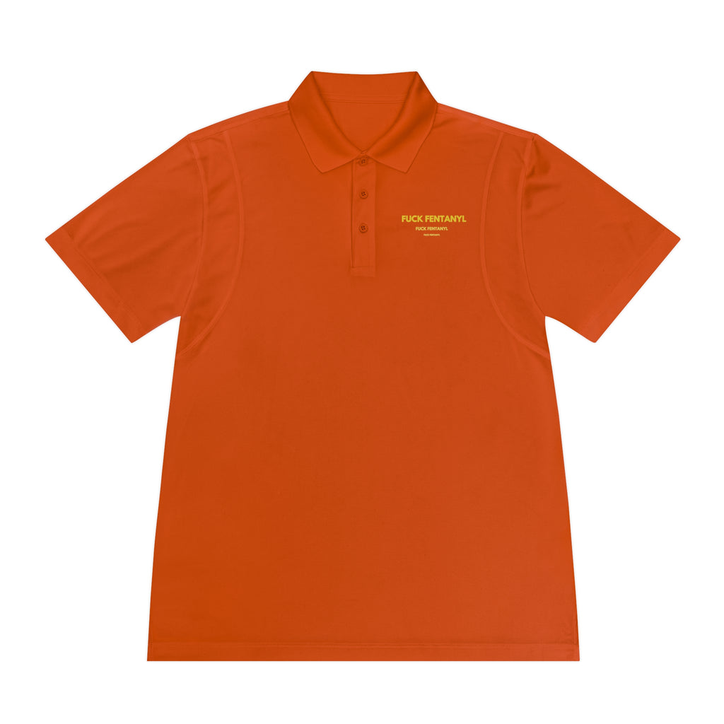 Men's Sport Polo — Minimal 'Peak Potential' Performance Shirt
