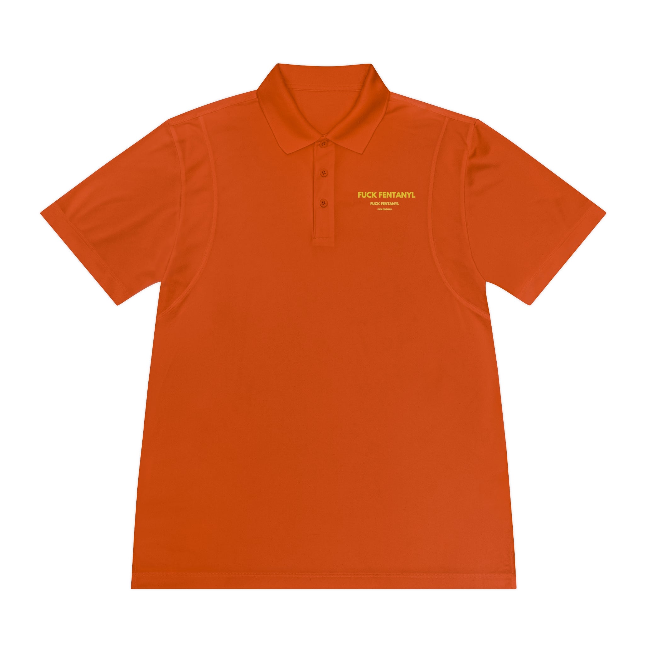 Men's Sport Polo — Minimal 'Peak Potential' Performance Shirt