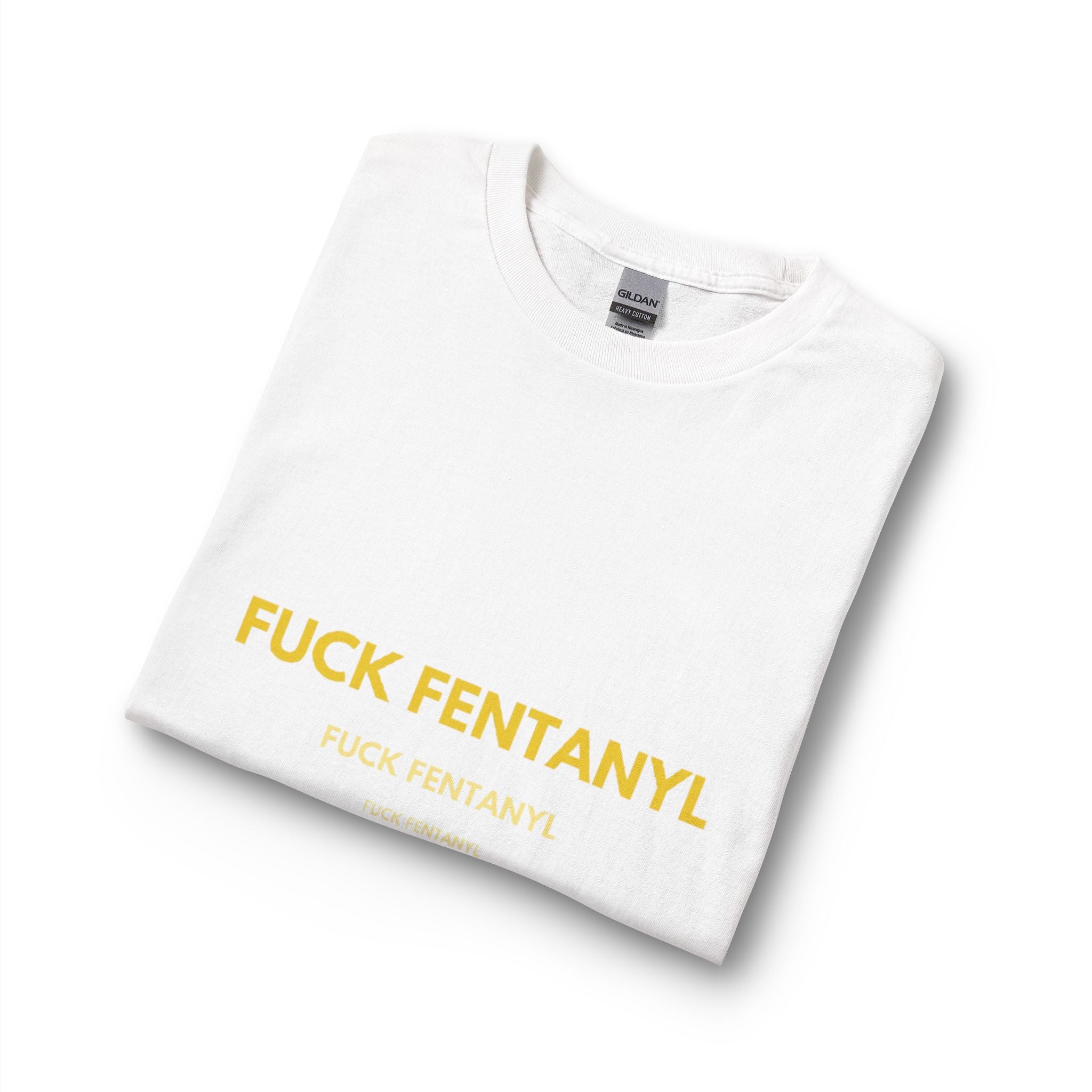 FUCK FENTANYL Long Sleeve Tee — Anti-Fentanyl Awareness Shirt