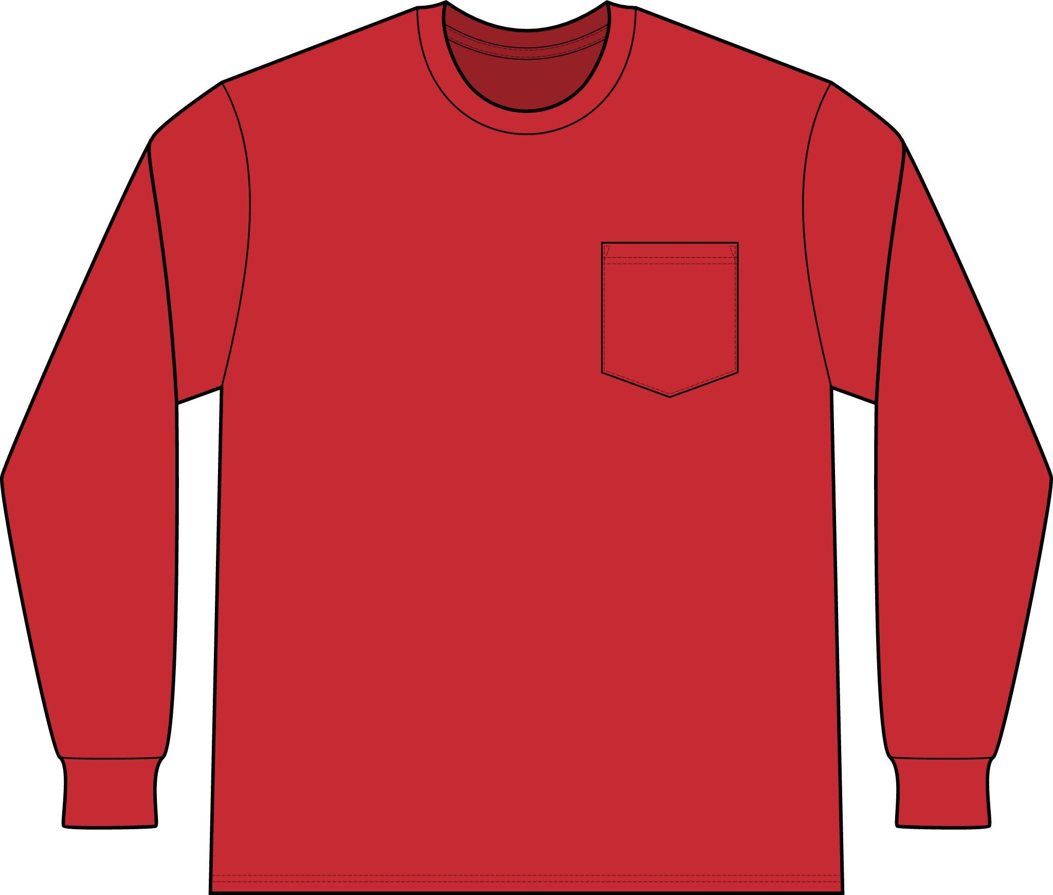 Long Sleeve Pocket Tee — "F*** Fentanyl" Awareness Shirt