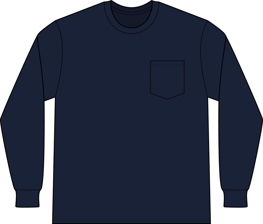 Long Sleeve Pocket Tee — "F*** Fentanyl" Awareness Shirt