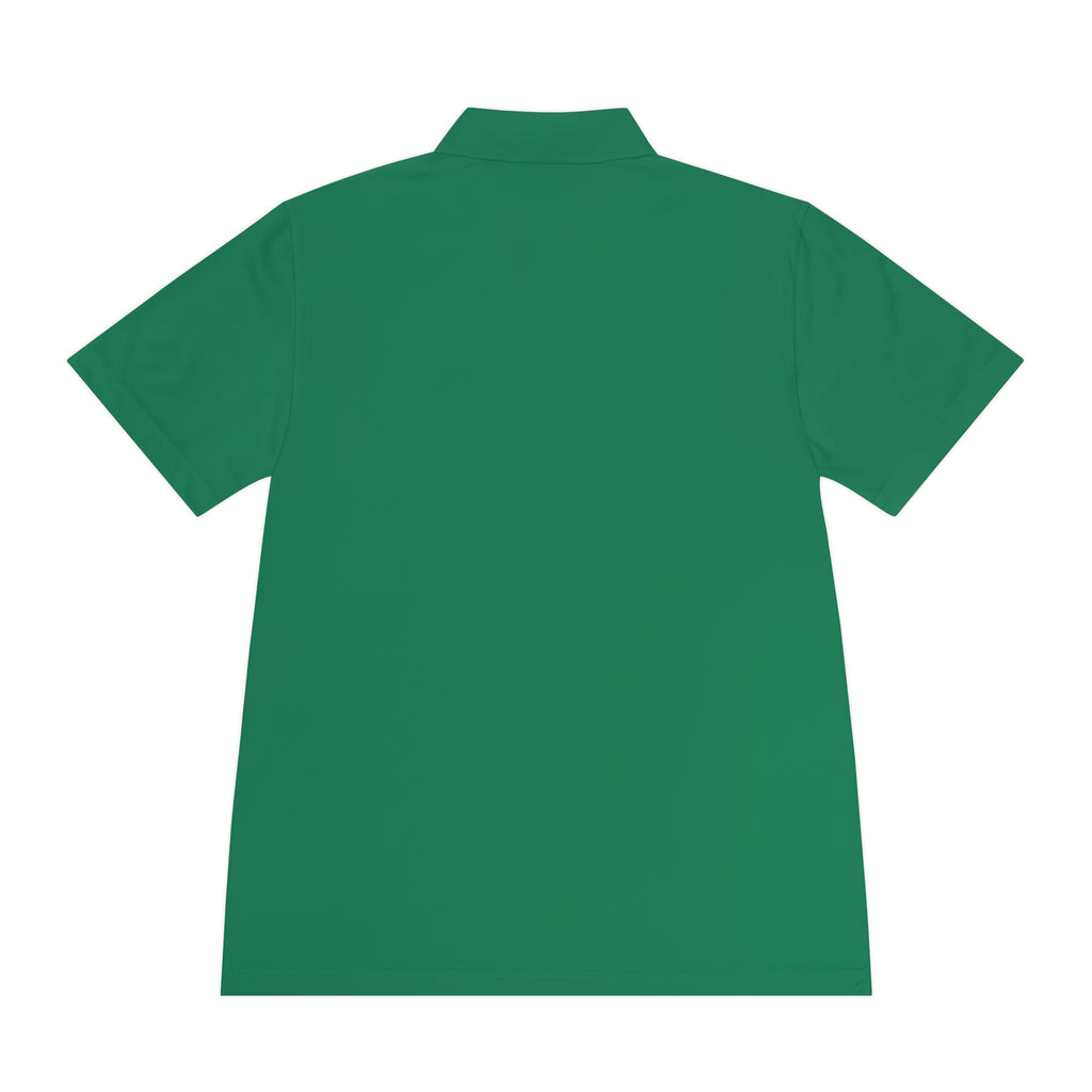 Men's Sport Polo — Minimal 'Peak Potential' Performance Shirt