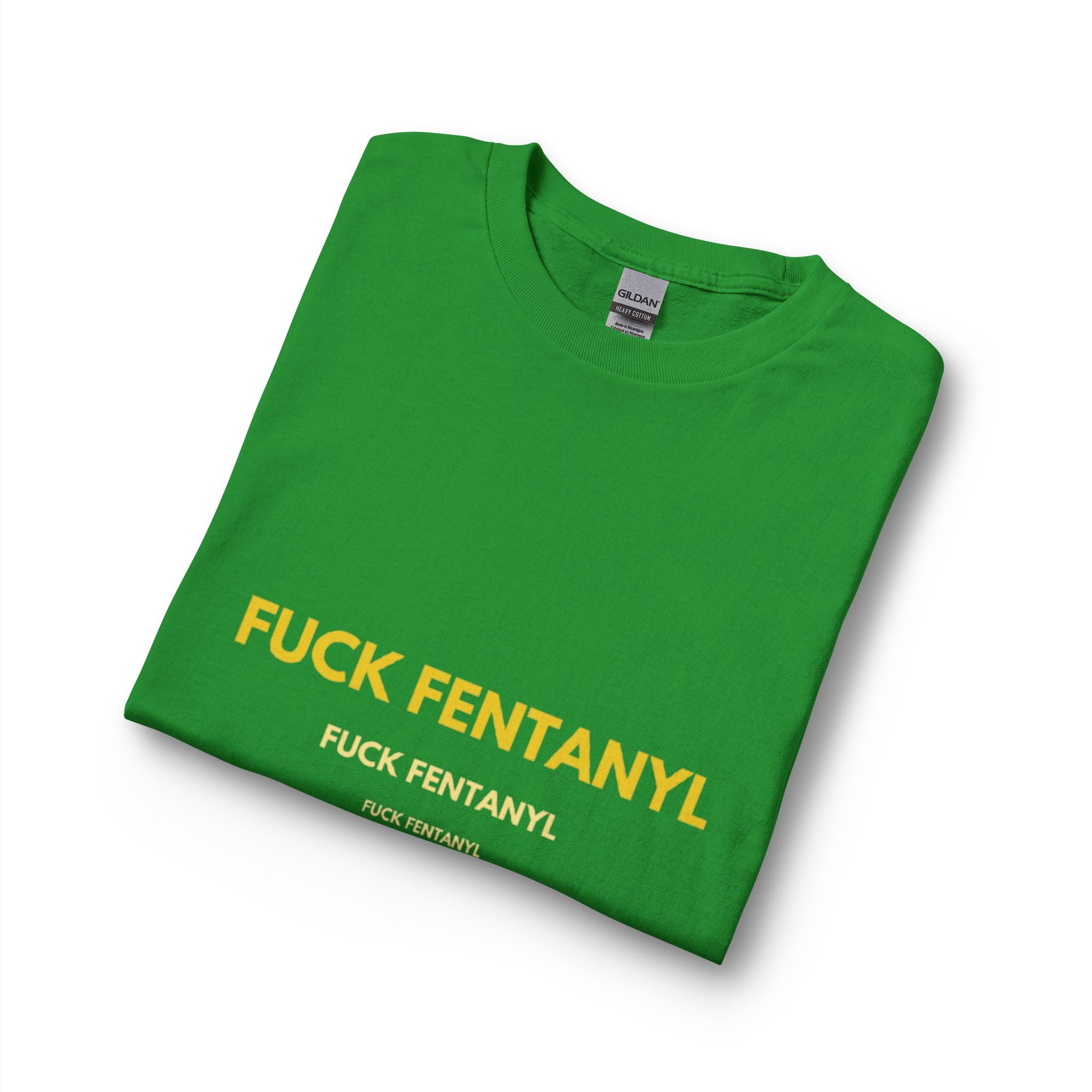 FUCK FENTANYL Long Sleeve Tee — Anti-Fentanyl Awareness Shirt