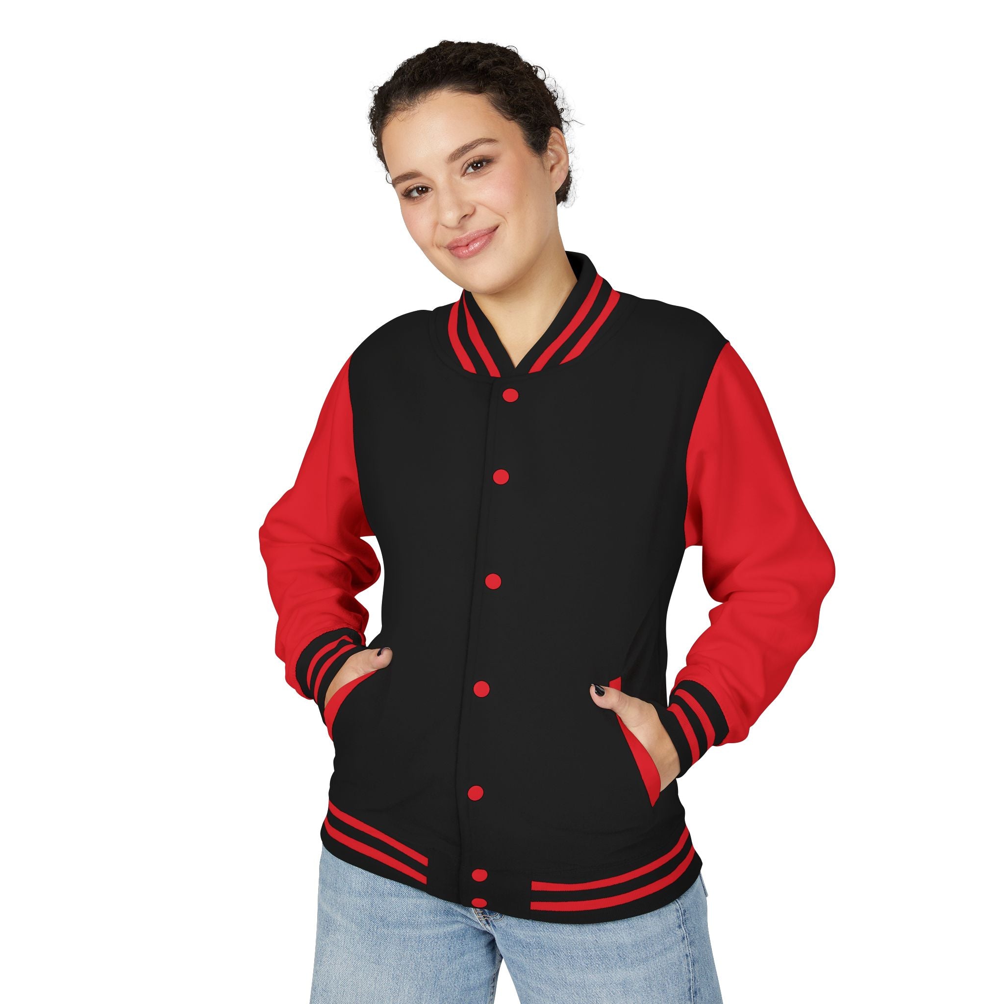 Letterman Jacket — "F*** Fentanyl" Bold Back Graphic