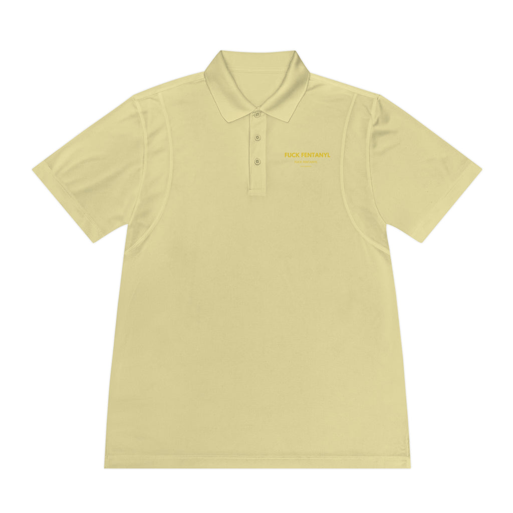Men's Sport Polo — Minimal 'Peak Potential' Performance Shirt