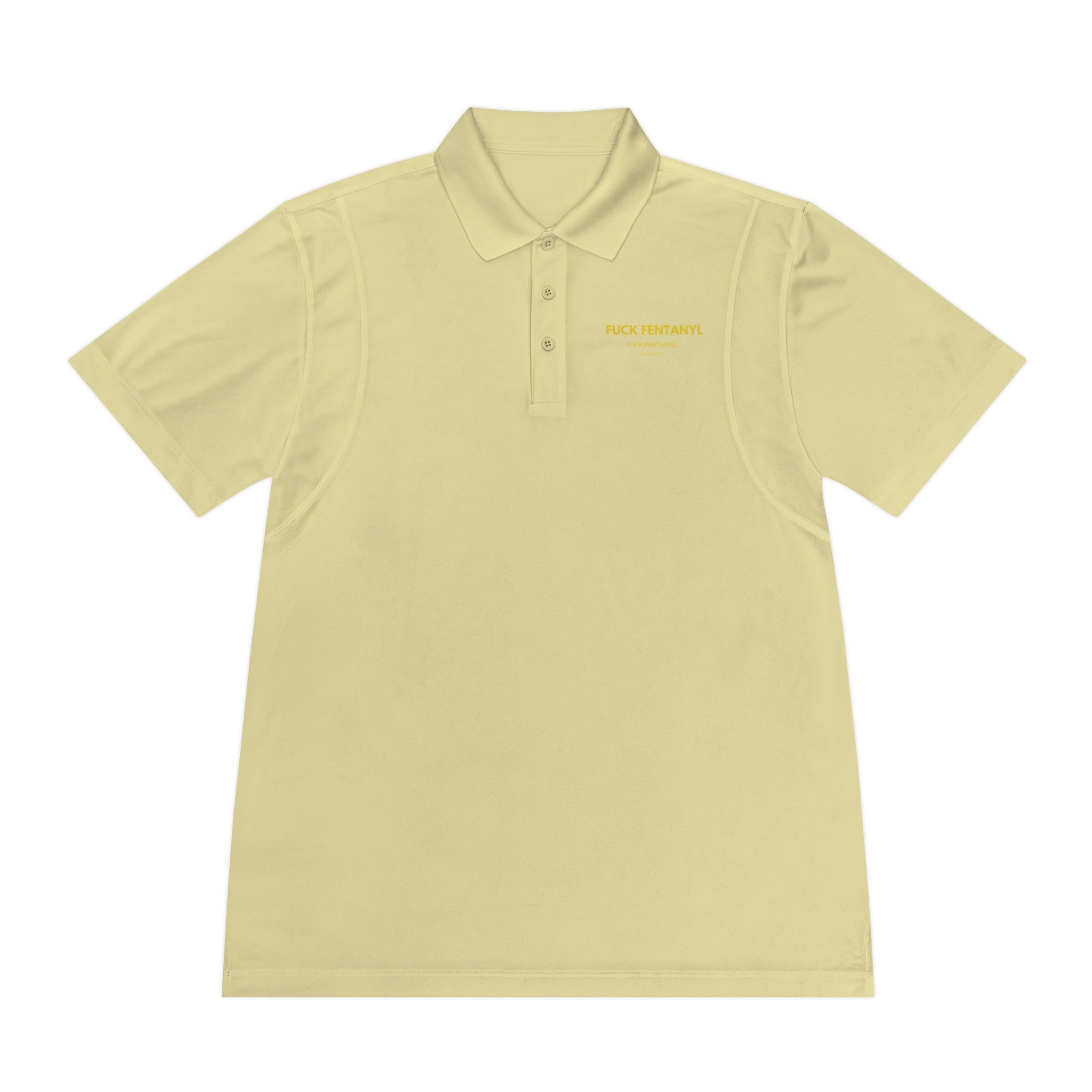 Men's Sport Polo — Minimal 'Peak Potential' Performance Shirt