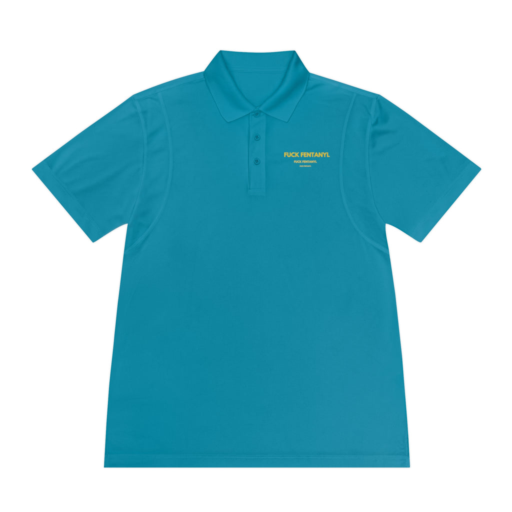 Men's Sport Polo — Minimal 'Peak Potential' Performance Shirt
