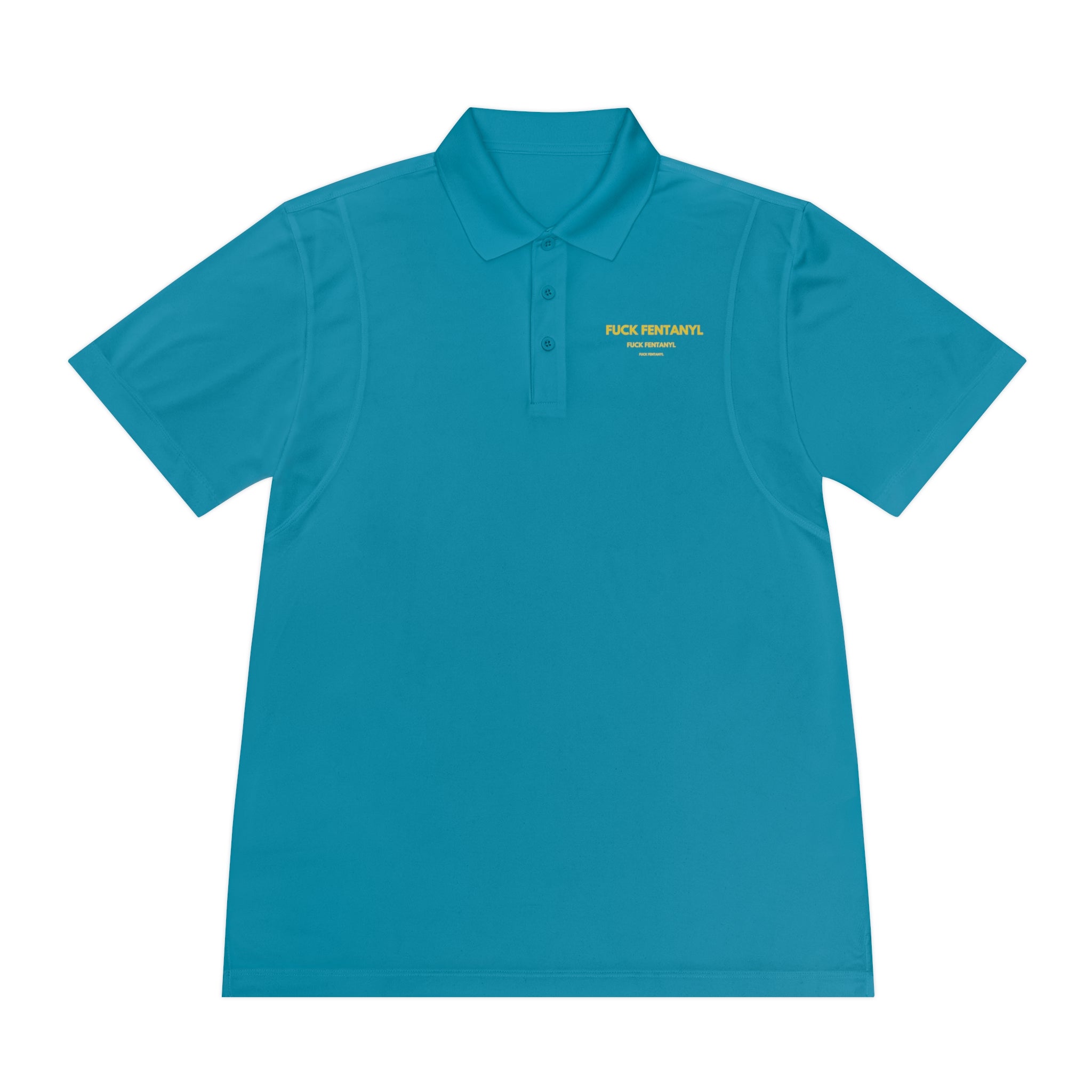 Men's Sport Polo — Minimal 'Peak Potential' Performance Shirt