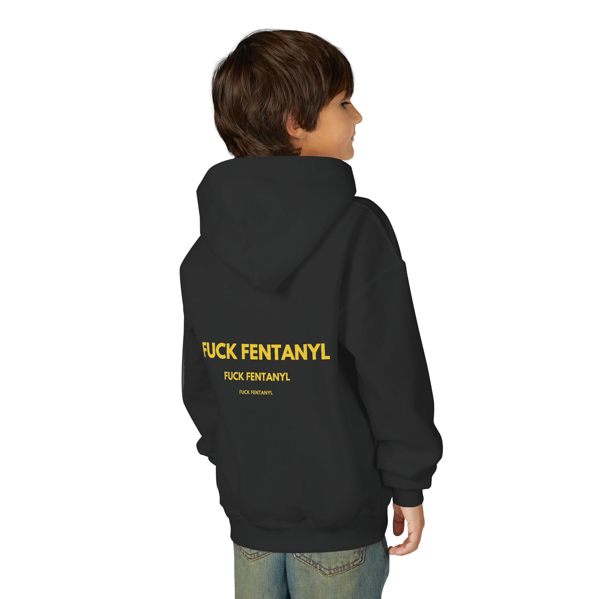 Youth Hoodie — "Fuck Fentanyl" Awareness Pullover