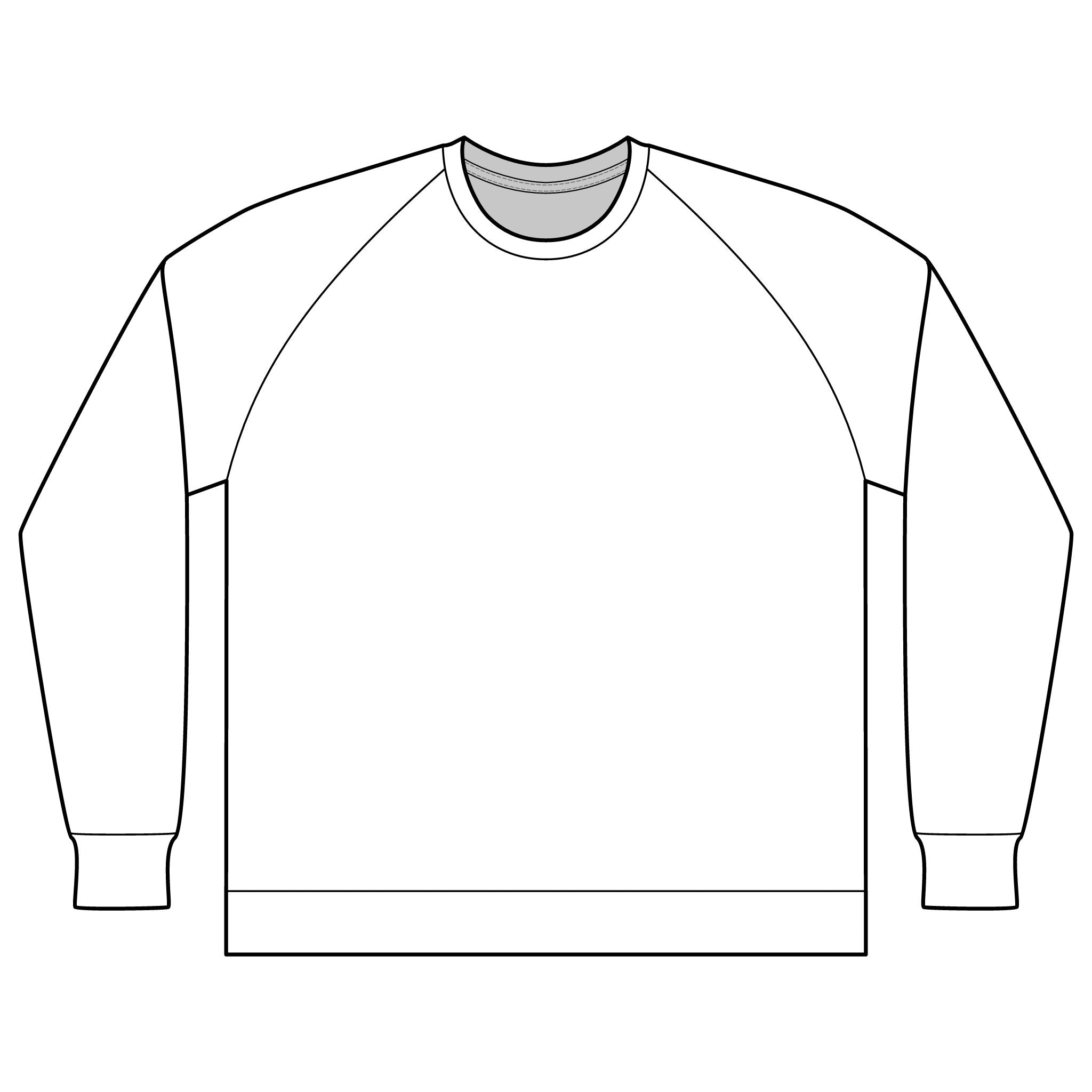 Lightweight Loopback Terry Crewneck Sweatshirt