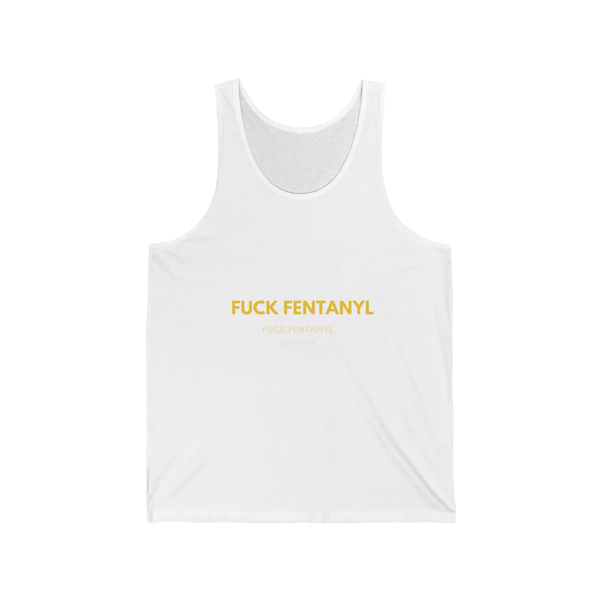 Tank Top — "FUCK FENTANYL" Awareness Graphic