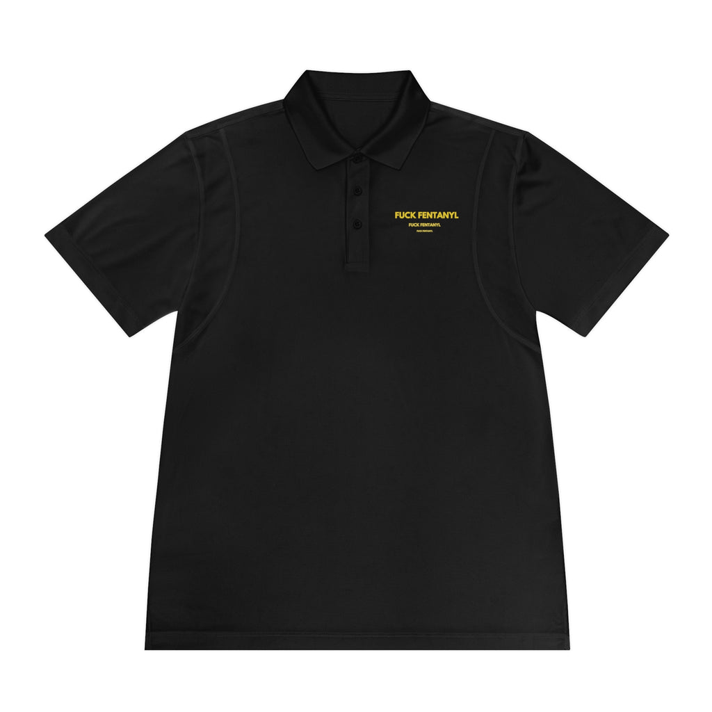 Men's Sport Polo — Minimal 'Peak Potential' Performance Shirt